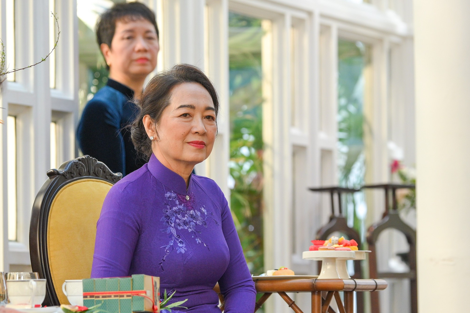 Nguyen Thi Thanh Nga, cónyuge del presidente de la Asamblea Nacional de Vietnam, Tran Thanh Man.