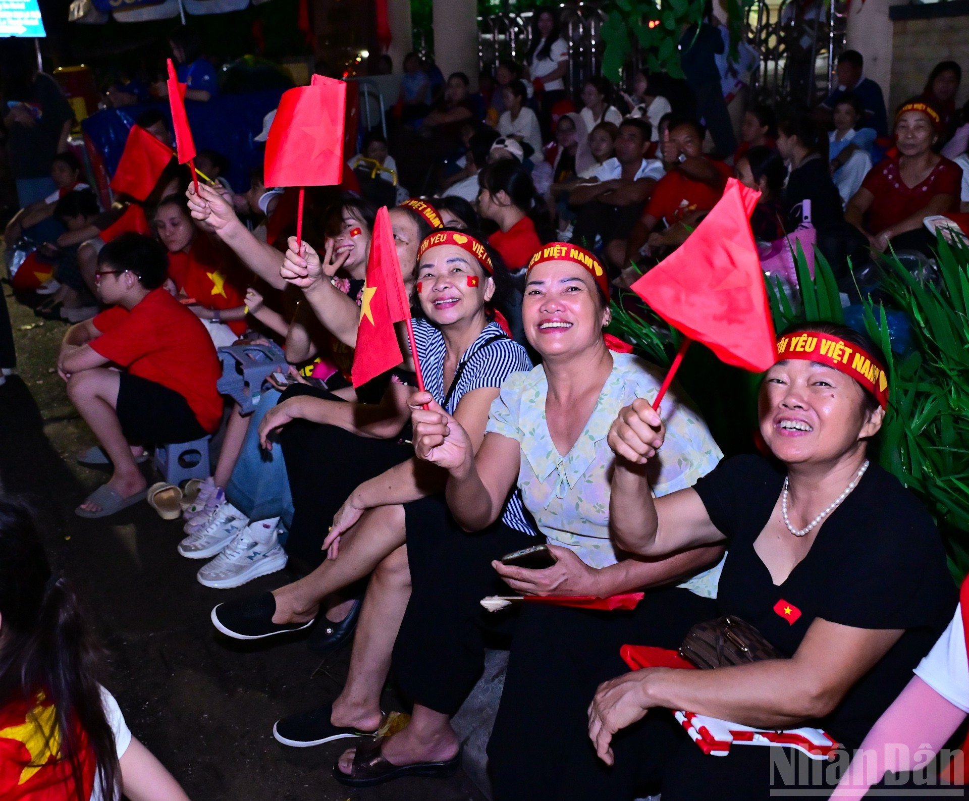 Los espectadores provienen de todos los grupos etarios.
