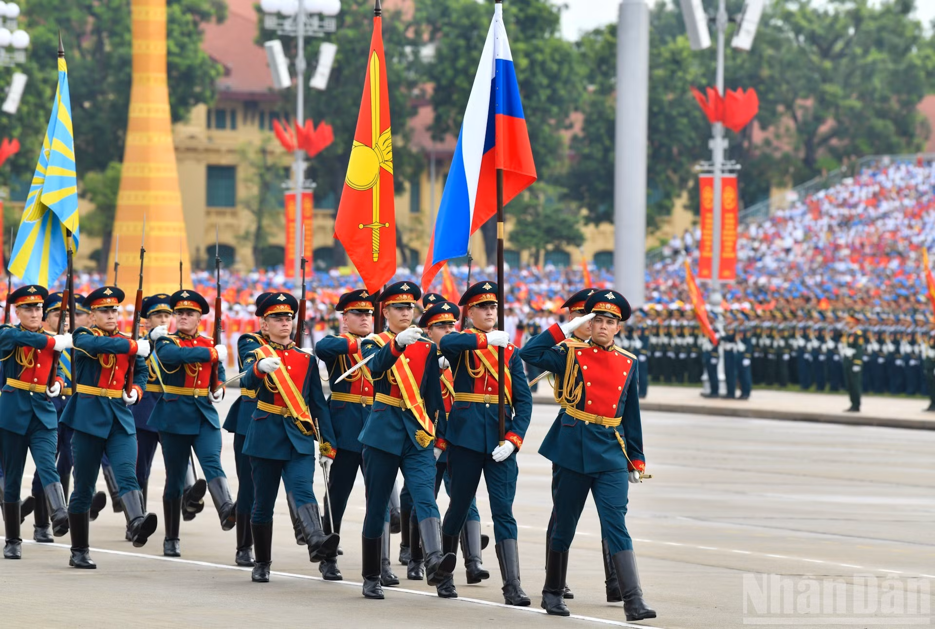 Las Fuerzas Armadas de la Federación de Rusia envían para esta misión más de 30 miembros.