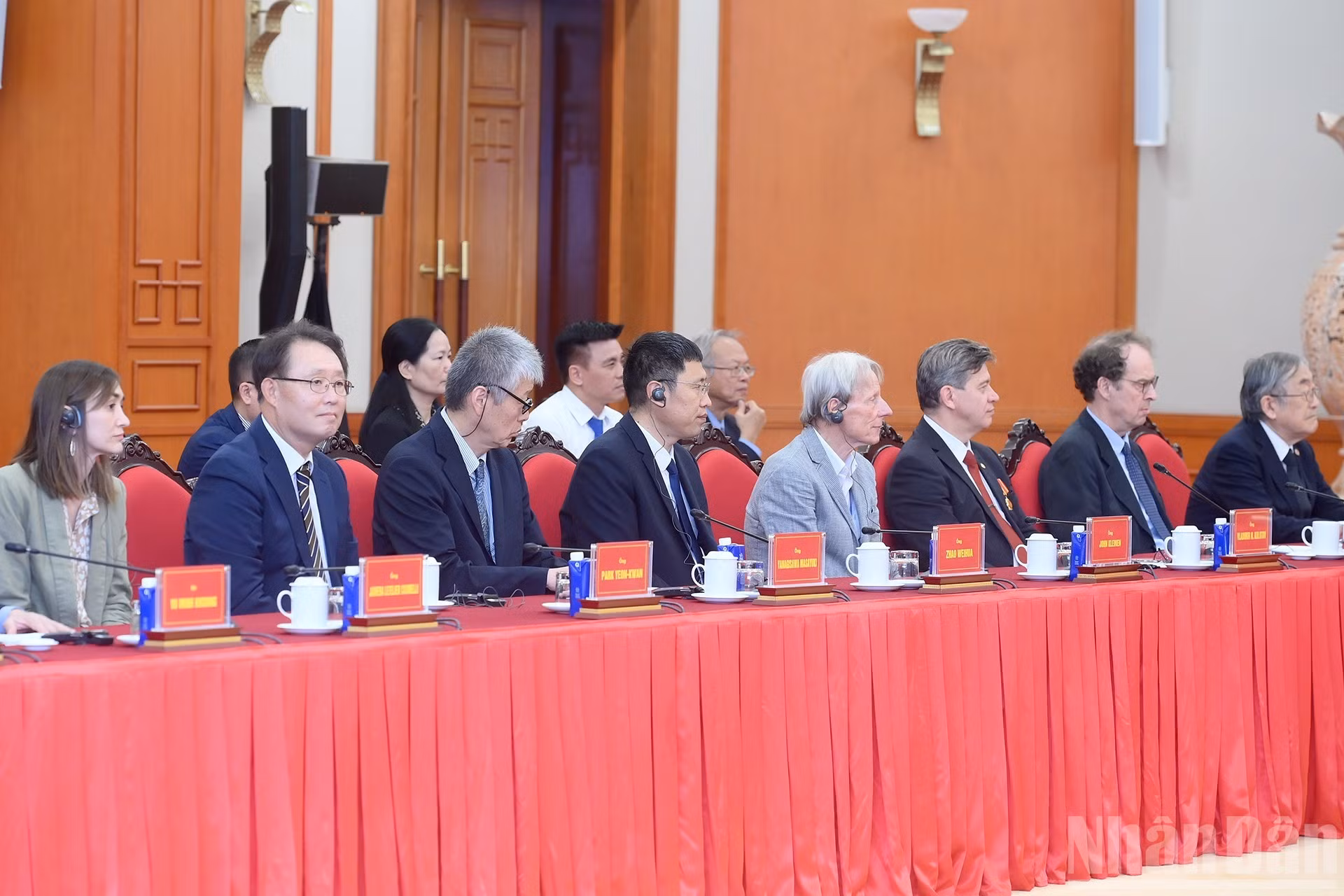 Delegados al encuentro.