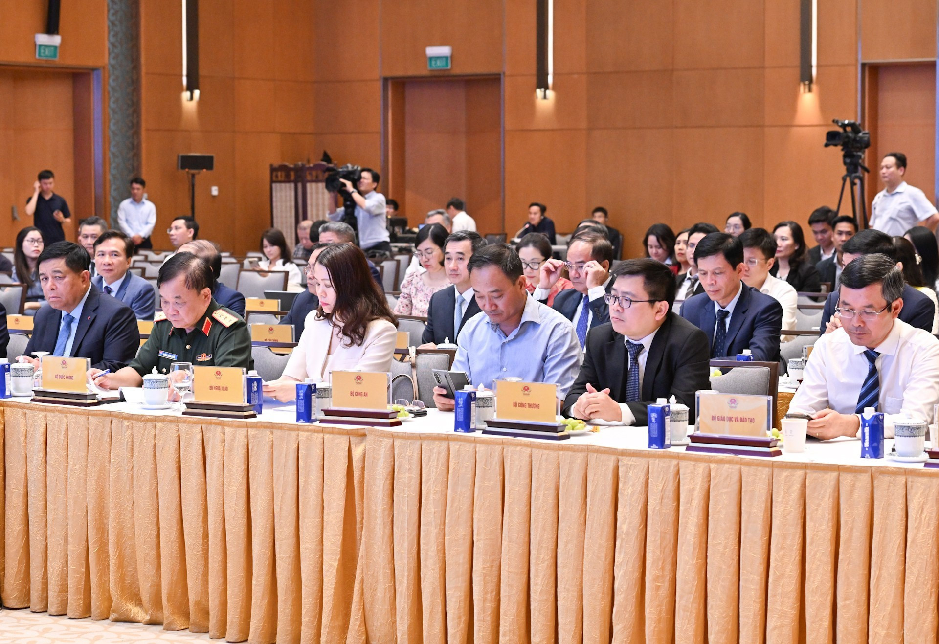 Delegados a la ceremonia.