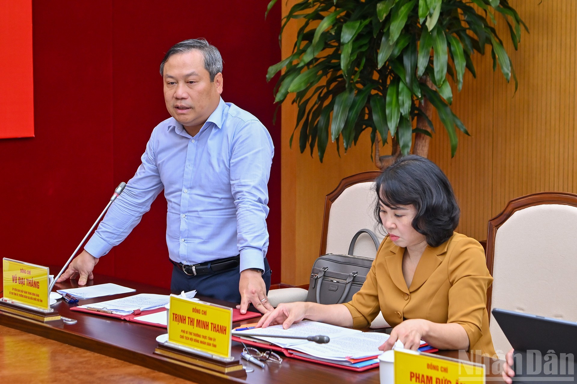 Vu Dai Thang, secretario del Comité del Partido en Quang Ninh. Vu Dai Thang, secretario del Comité del Partido en Quang Ninh.