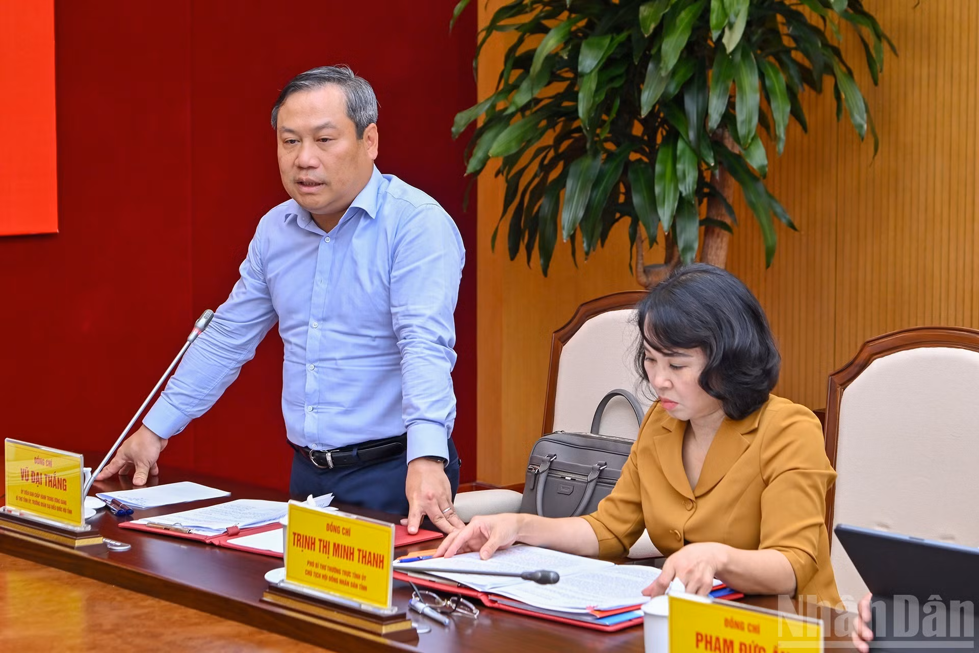 Vu Dai Thang, secretario del Comité del Partido en Quang Ninh.