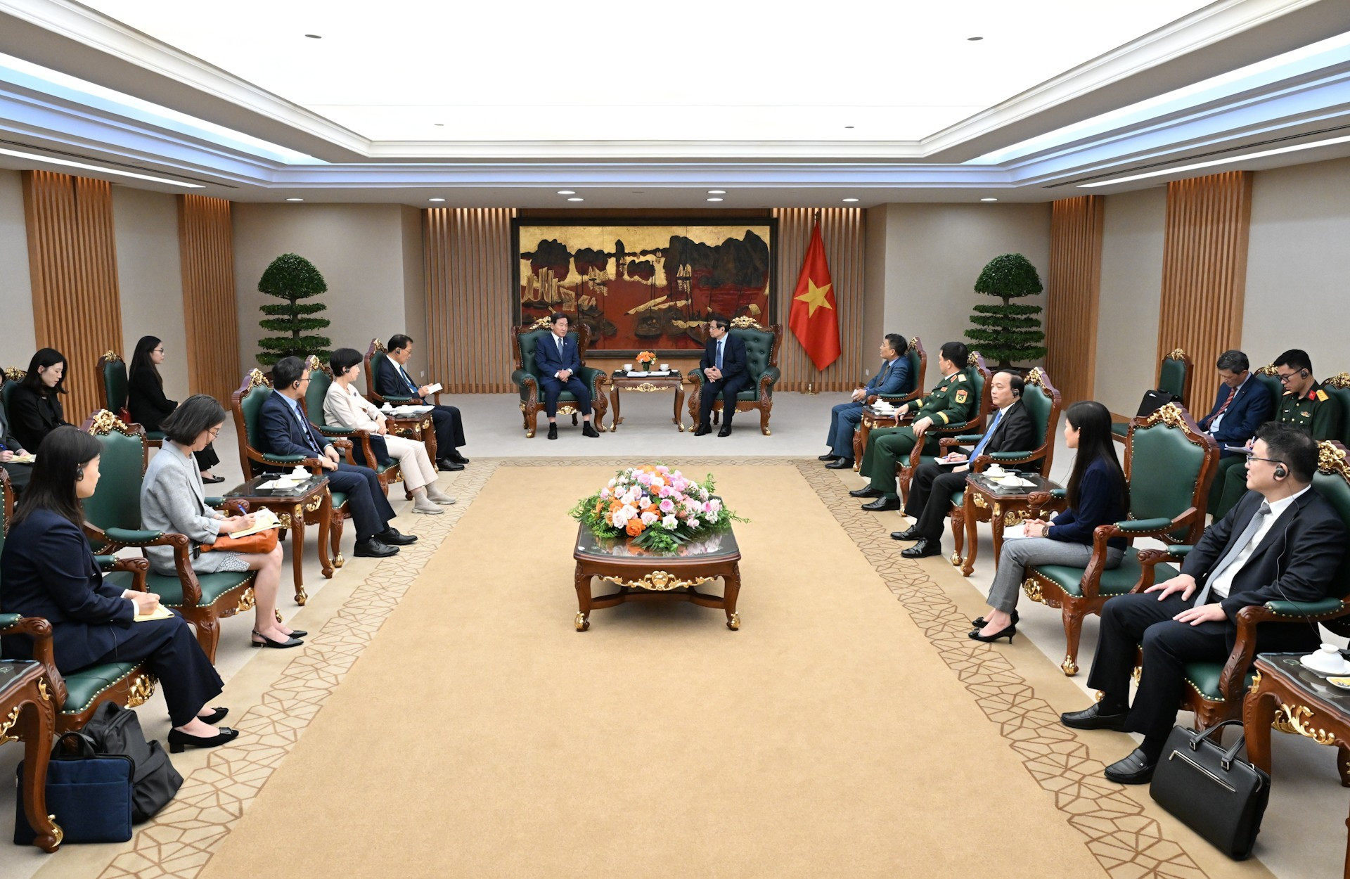 Panorama de la reunión.