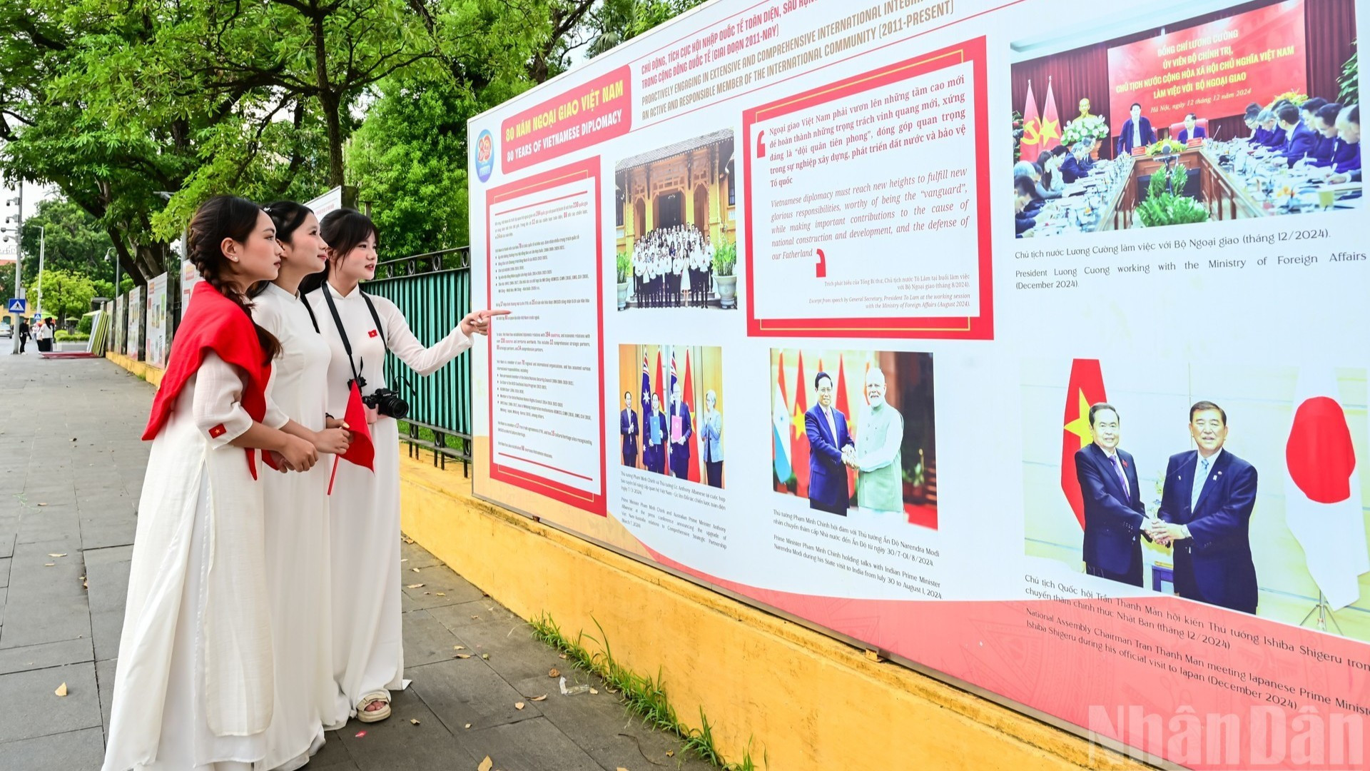 [Foto] Hanói se engalana en saludo a grandes fechas de la nación