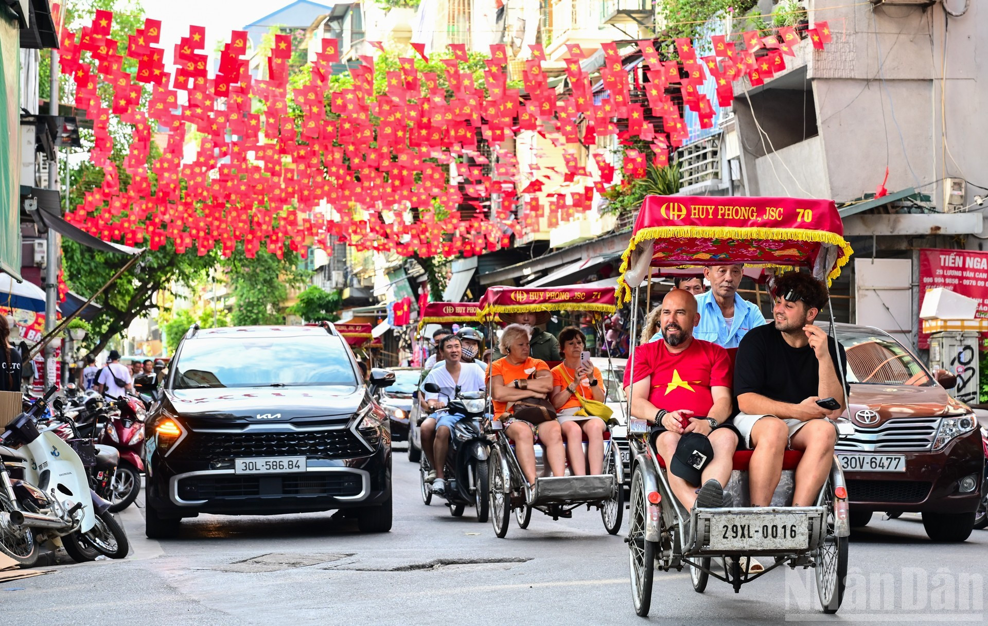 El aumento de llegadas internacionales a Hanói en julio de este año es un buen augurio para el crecimiento exponencial del sector turístico municipal a escasos días de las celebraciones.