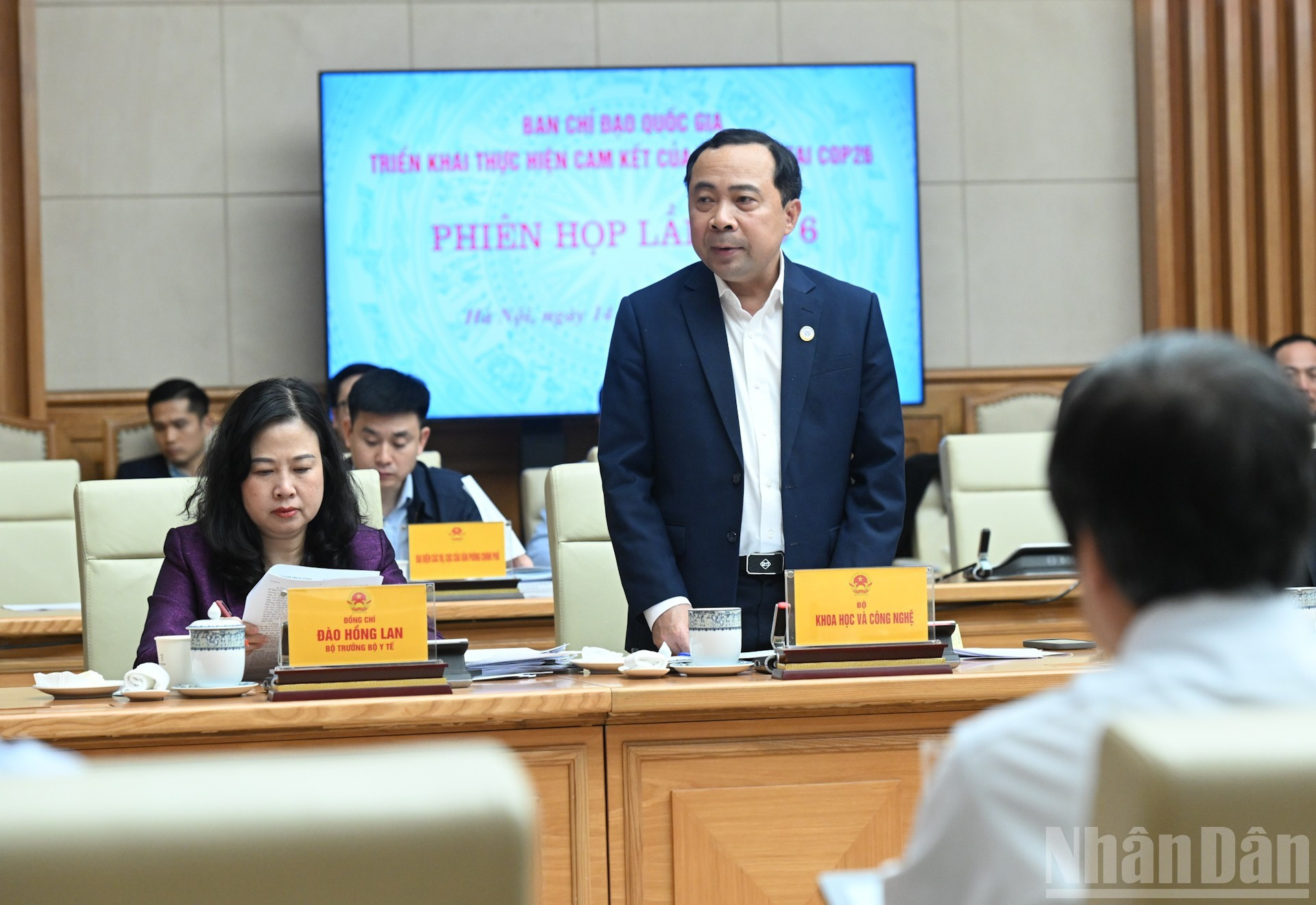 El viceministro permanente de Ciencia y Tecnología, Vu Hai Quan, tiene la palabra.