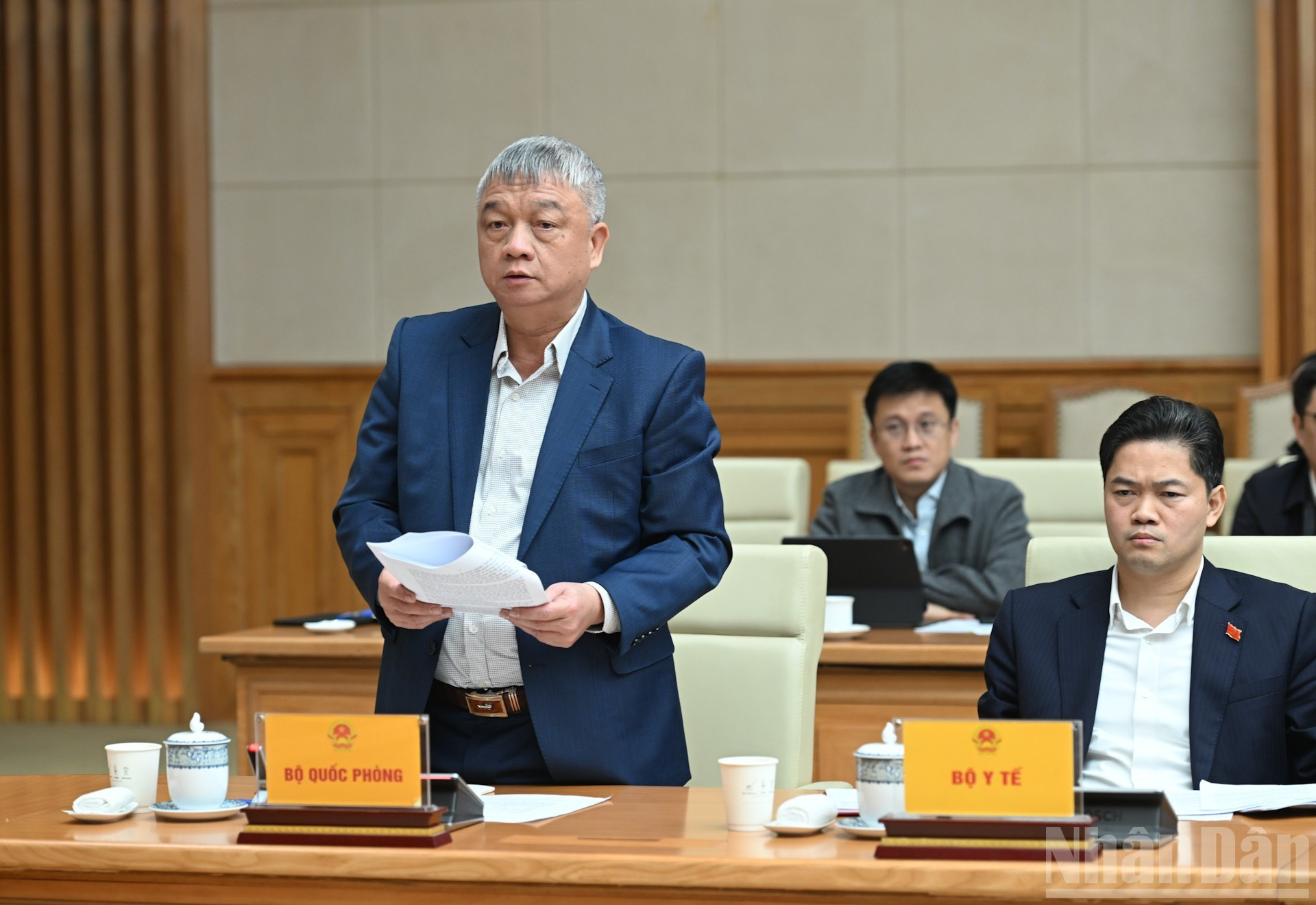 El general de división Nguyen Quang Ngoc, viceministro de Defensa.