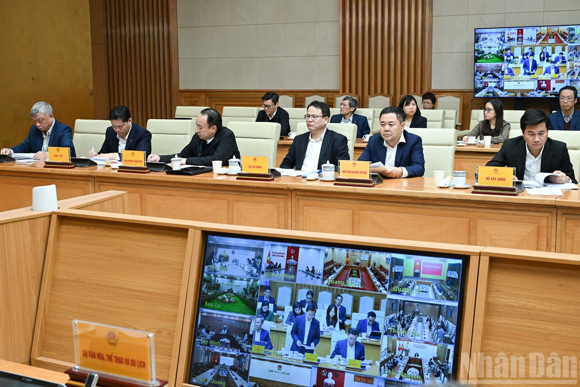 Delegados a la cita.