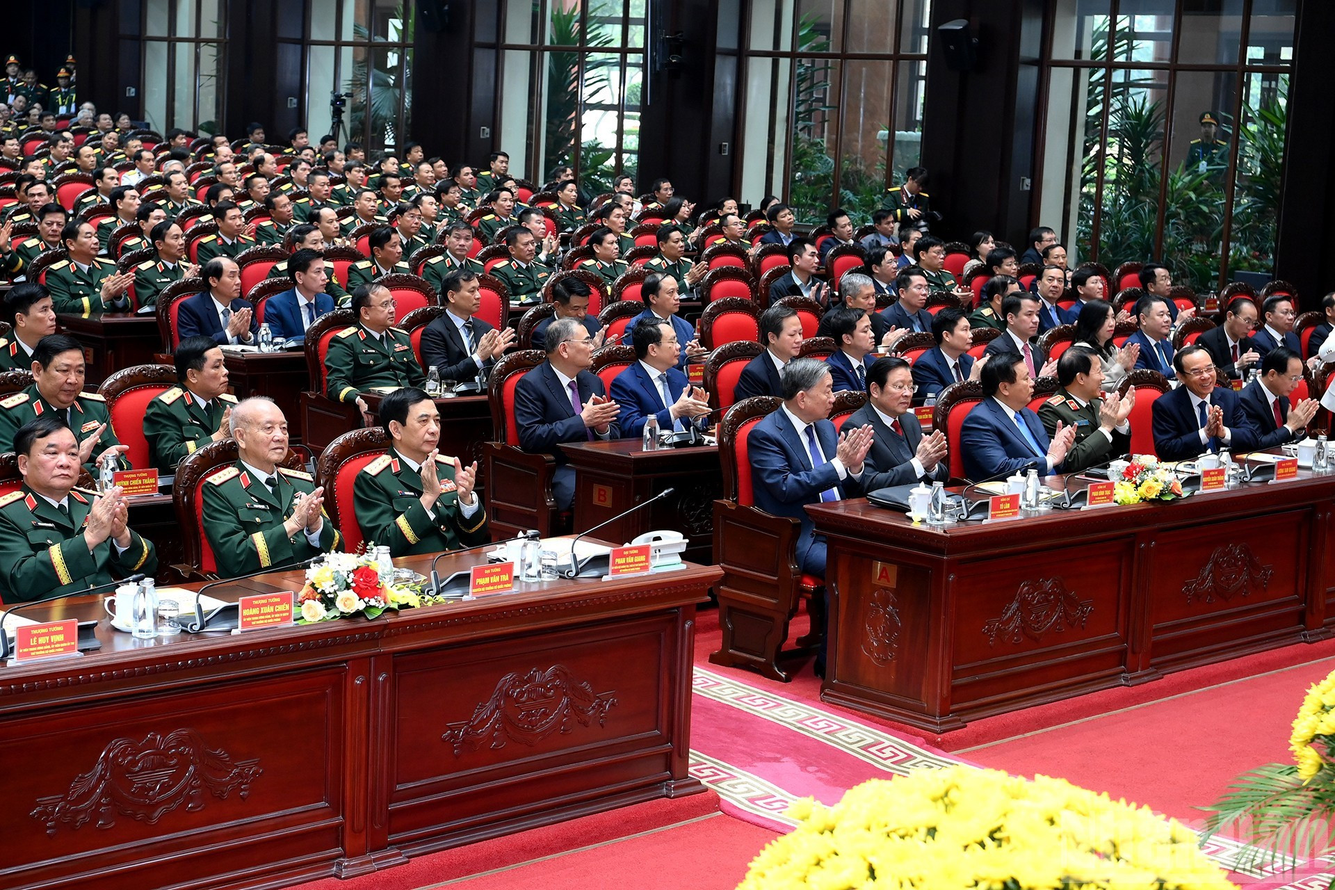 Vista de la ceremonia.