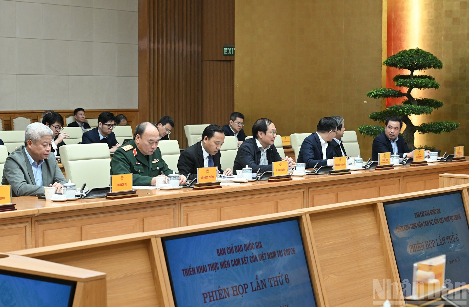 Delegados a la reunión.