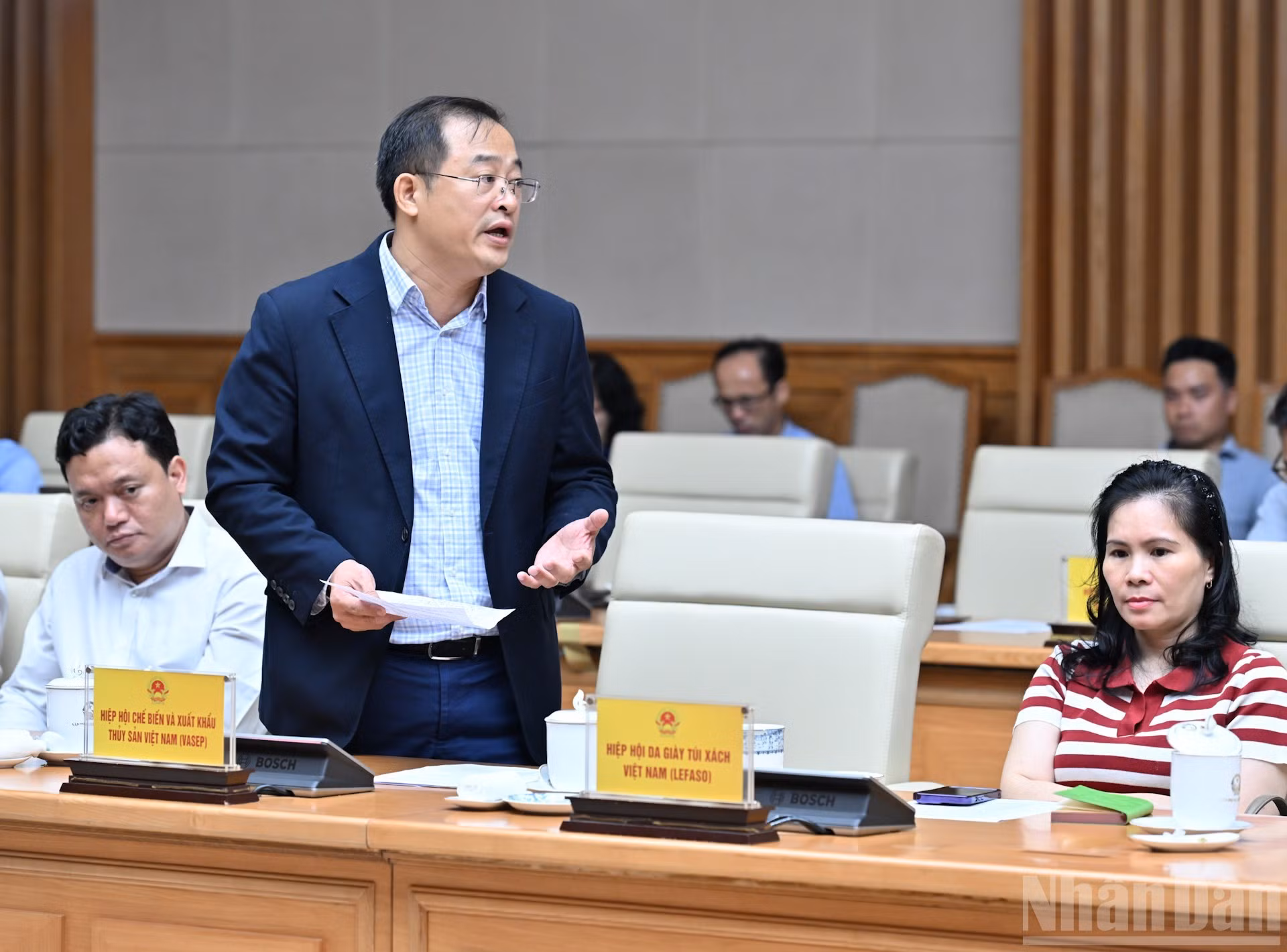 El secretario general de la Asociación de Exportadores y Productores de Productos Pesqueros de Vietnam (Vasep), Nguyen Hoai Nam.