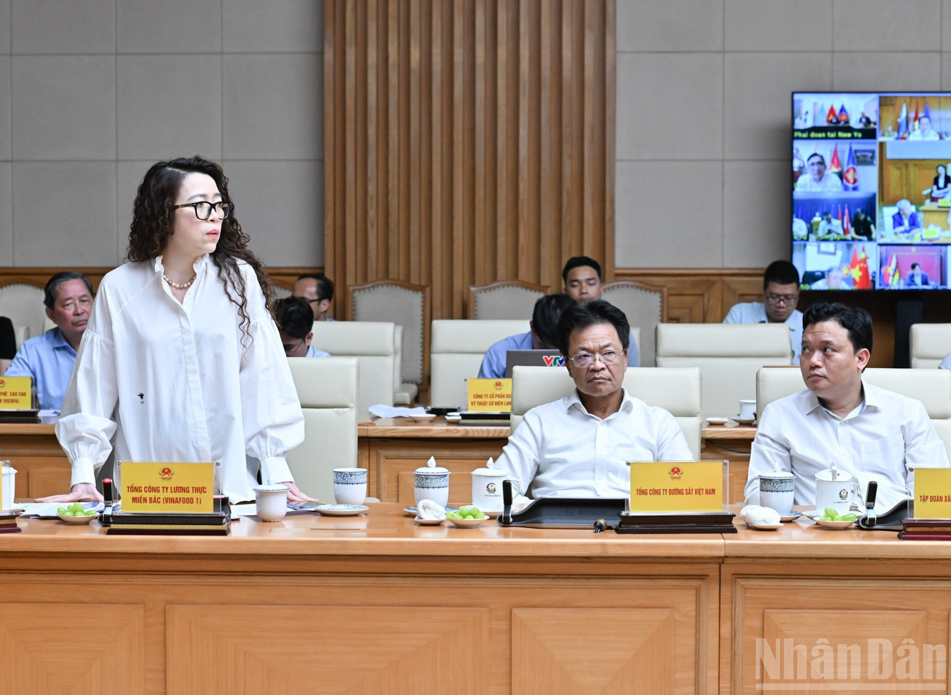 La presidenta de la Corporación de Alimentos del Norte de Vietnam (Vinafood 1), Bui Thi Thanh Tam. La presidenta de la Corporación de Alimentos del Norte de Vietnam (Vinafood 1), Bui Thi Thanh Tam.