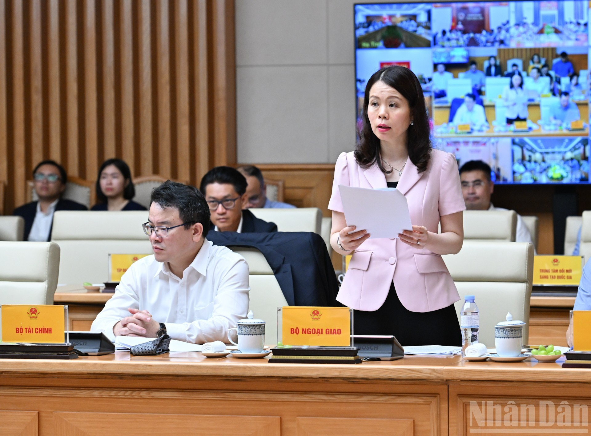 La viceministra de Relaciones Exteriores Nguyen Minh Hang. La viceministra de Relaciones Exteriores Nguyen Minh Hang.