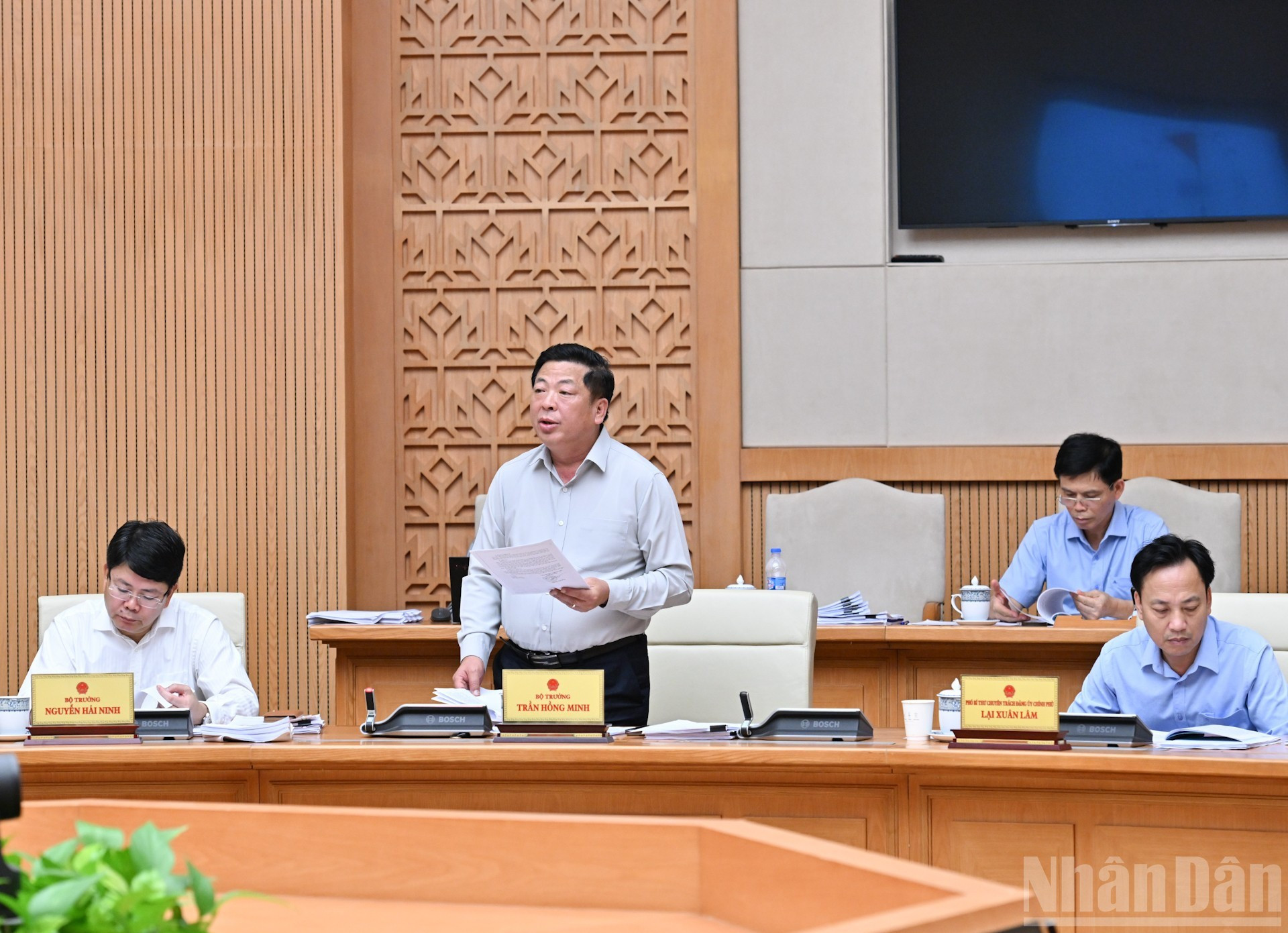 El ministro de Construcción, Tran Hong Minh.