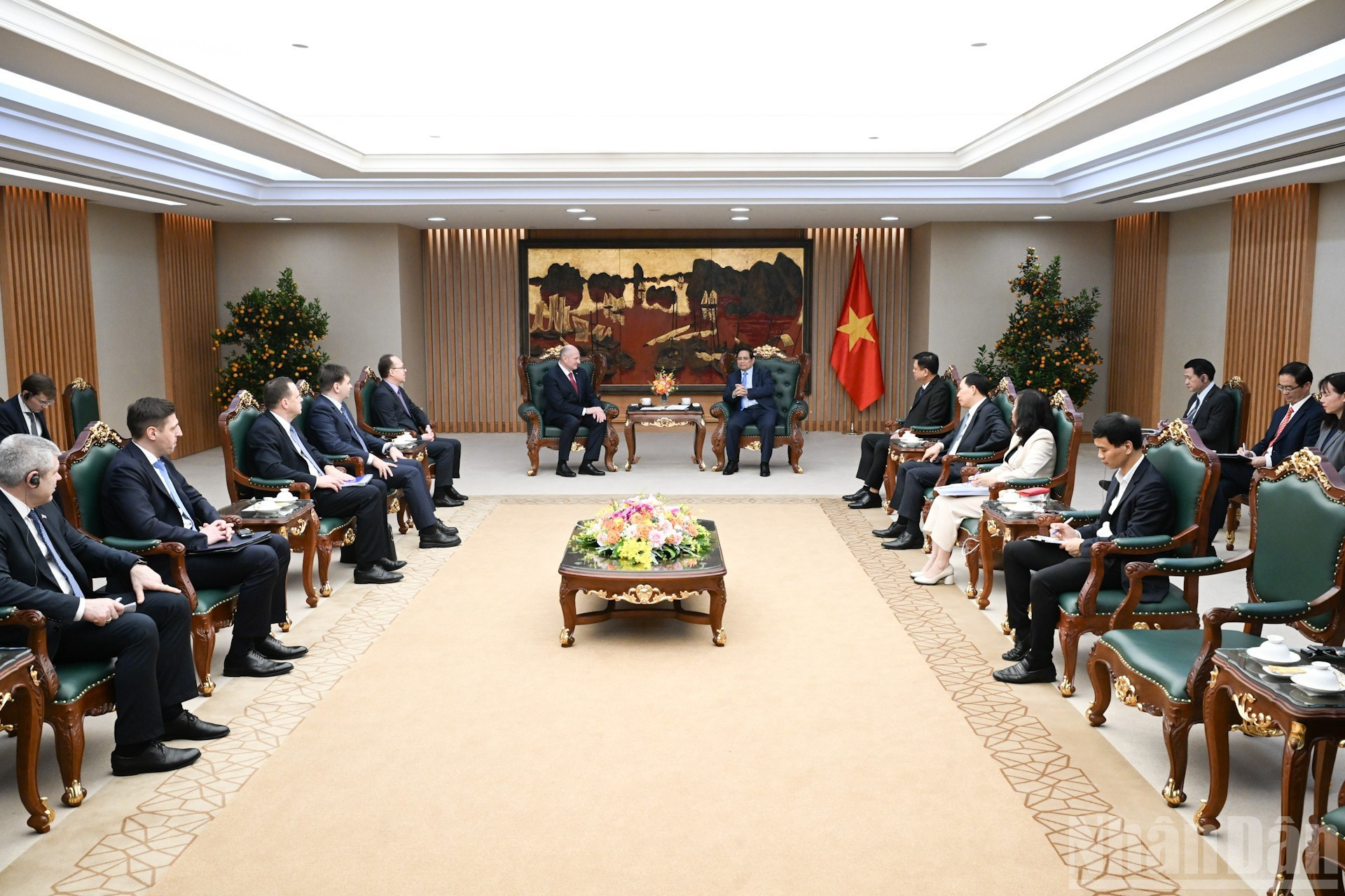 Panorama de la reunión.