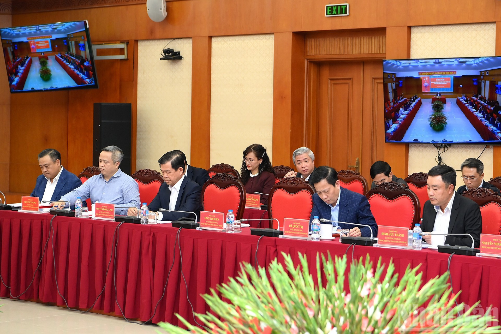 Delegados a la reunión.