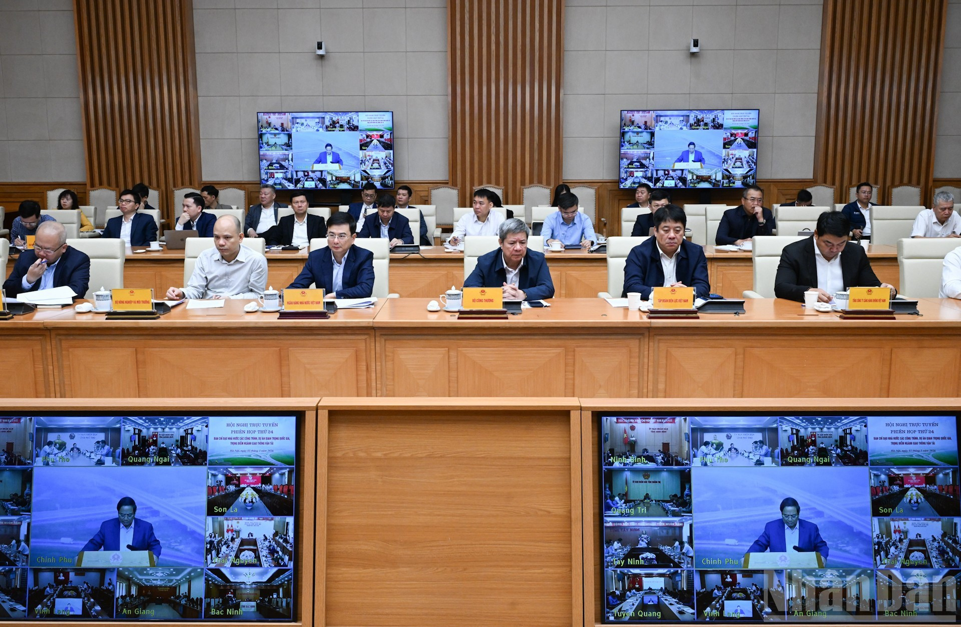 Delegados a la reunión.