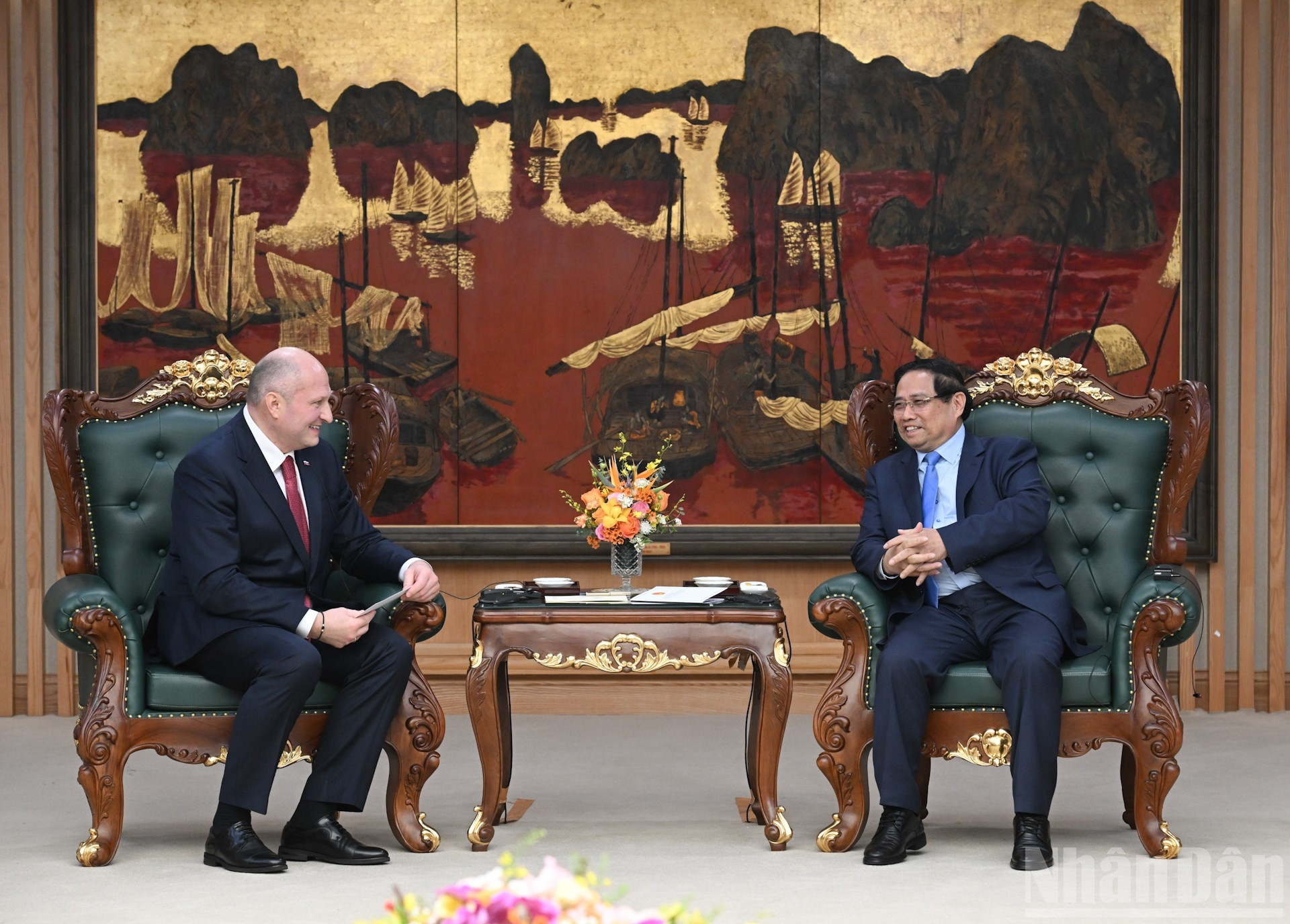 Vista de la reunión.