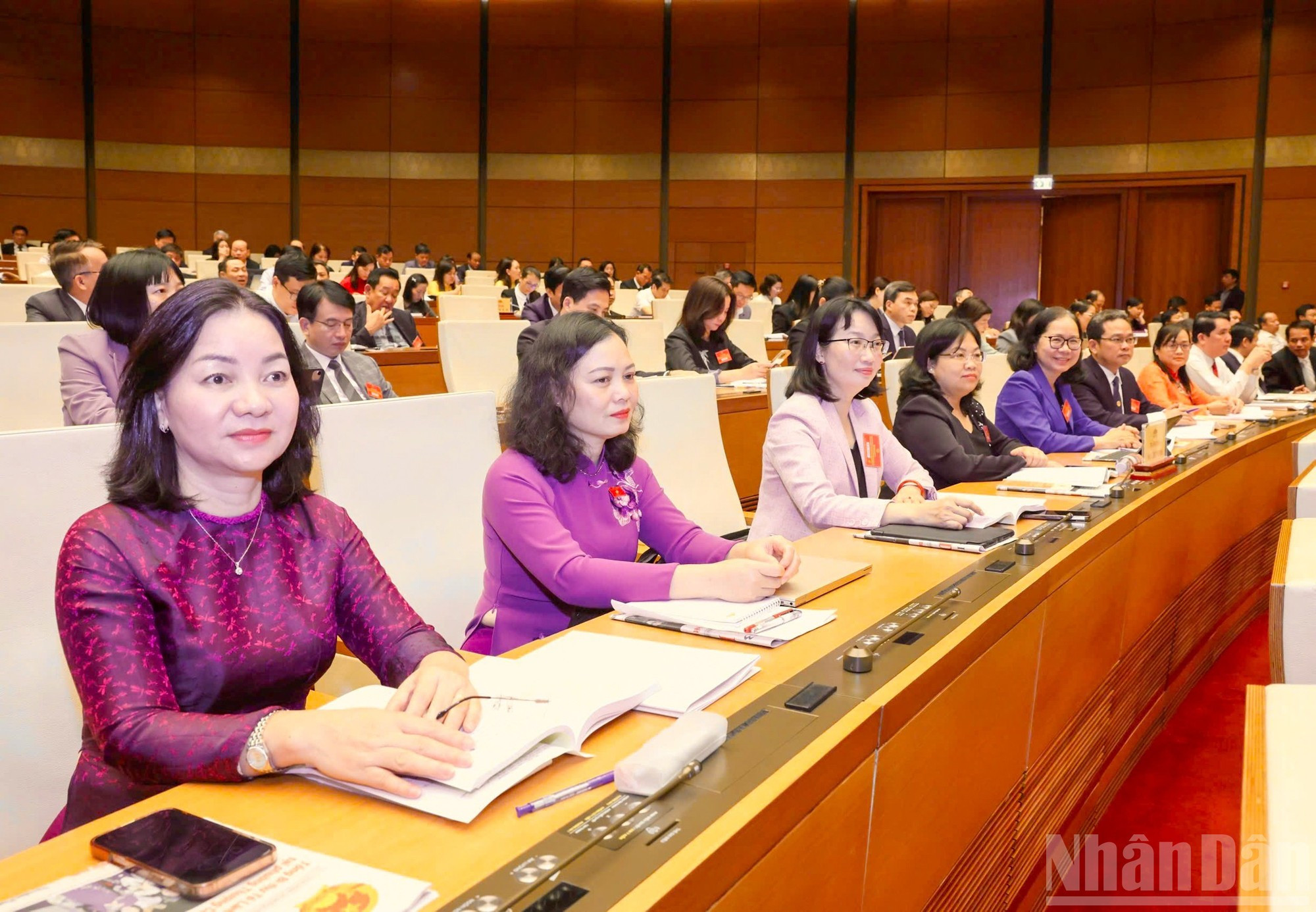 Delegados a la conferencia.