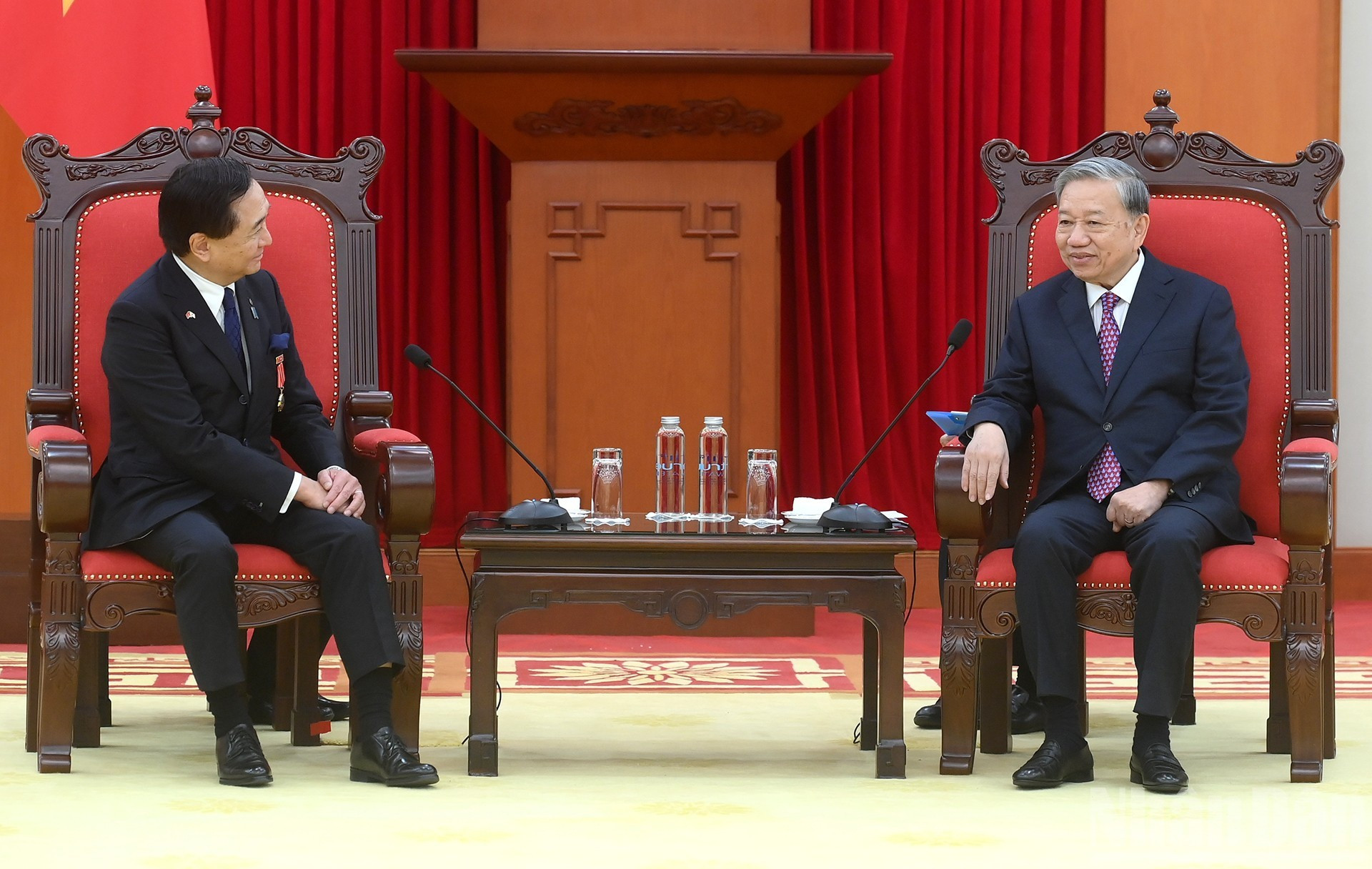 Escena de la reunión.