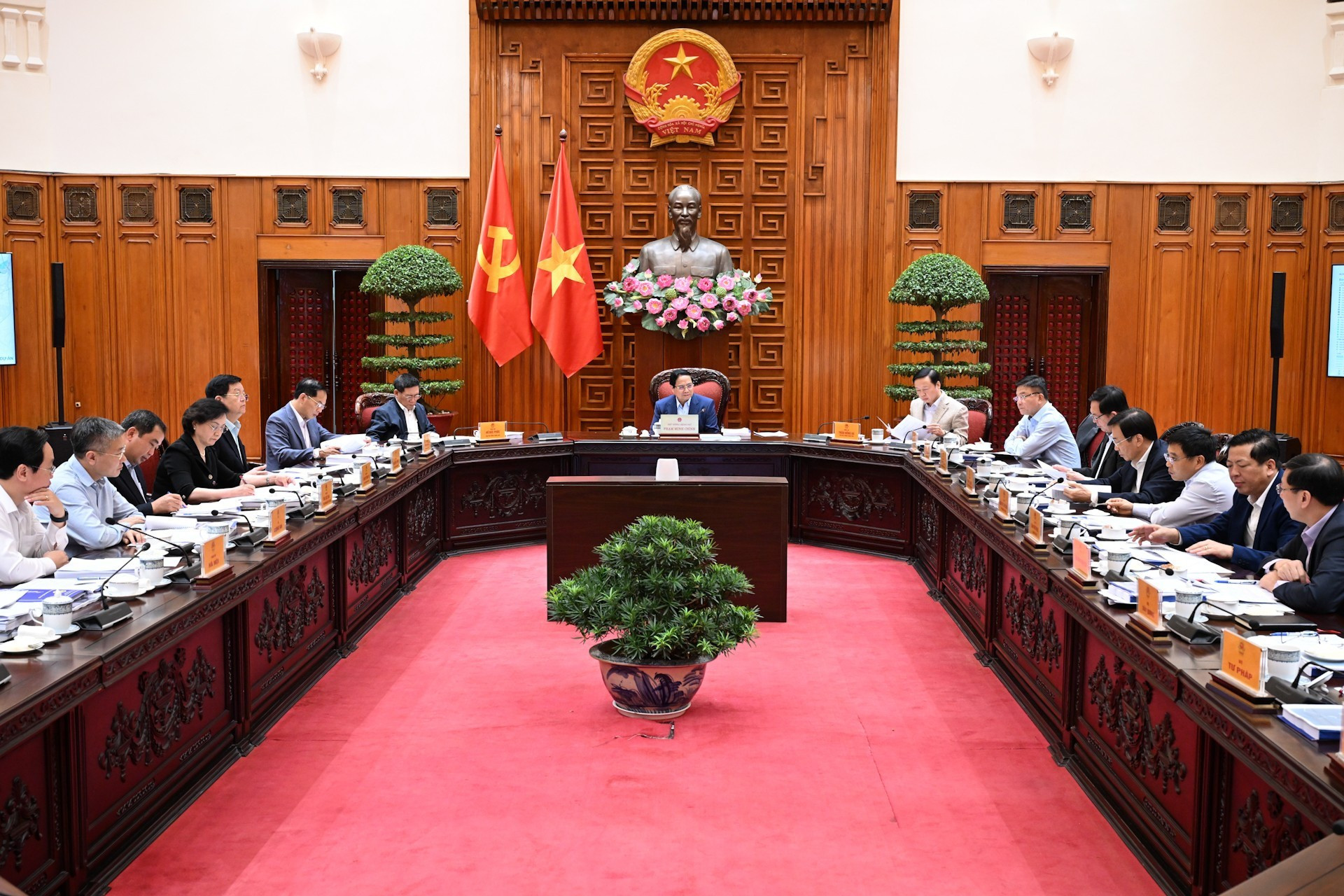 Panorama de la reunión.