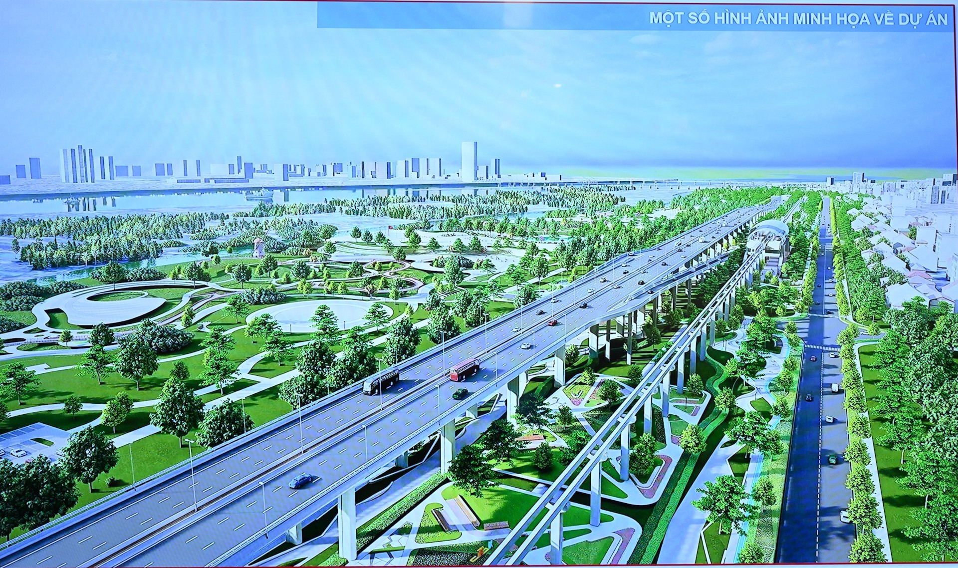 [Foto] Gobierno vietnamita delibera planificación de eje paisajístico del Río Rojo