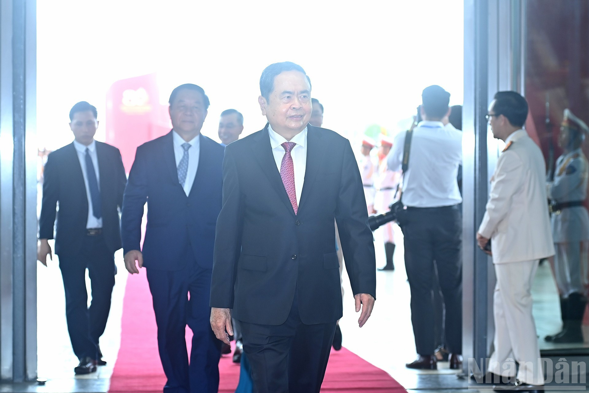 El presidente de la Asamblea Nacional de Vietnam, Tran Thanh Man. El presidente de la Asamblea Nacional de Vietnam, Tran Thanh Man.