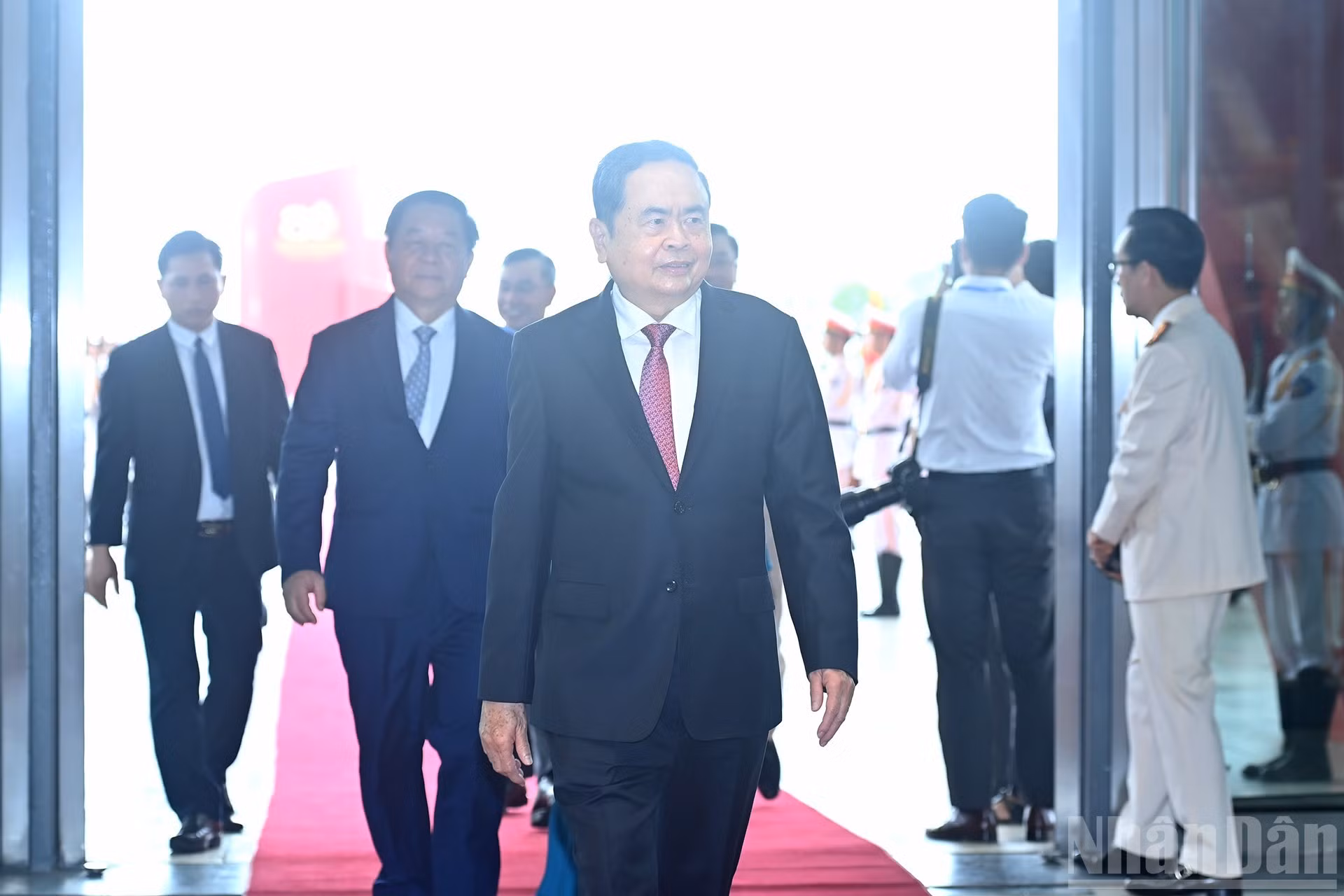 El presidente de la Asamblea Nacional de Vietnam, Tran Thanh Man.