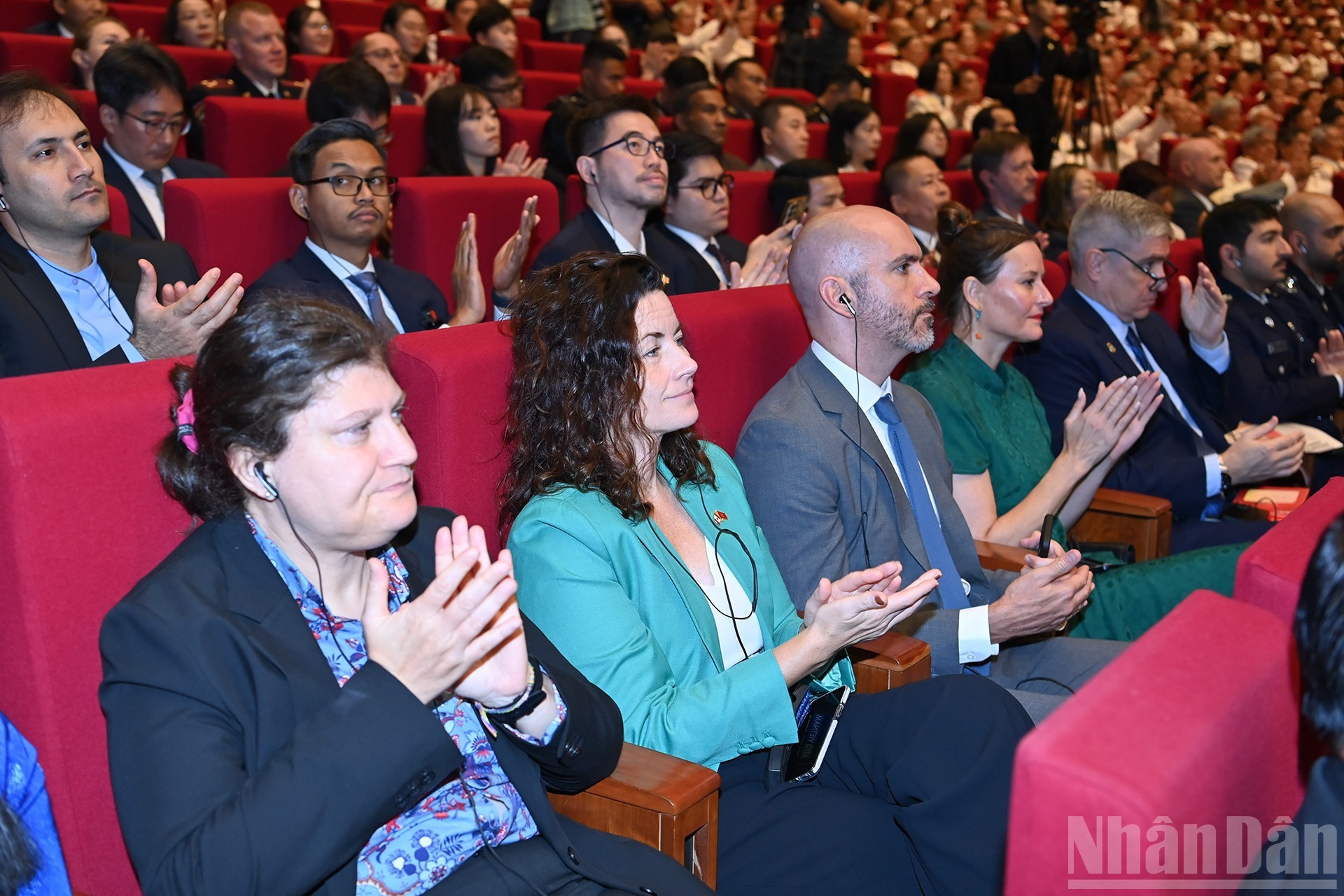 Invitados internacionales al acontecimiento.