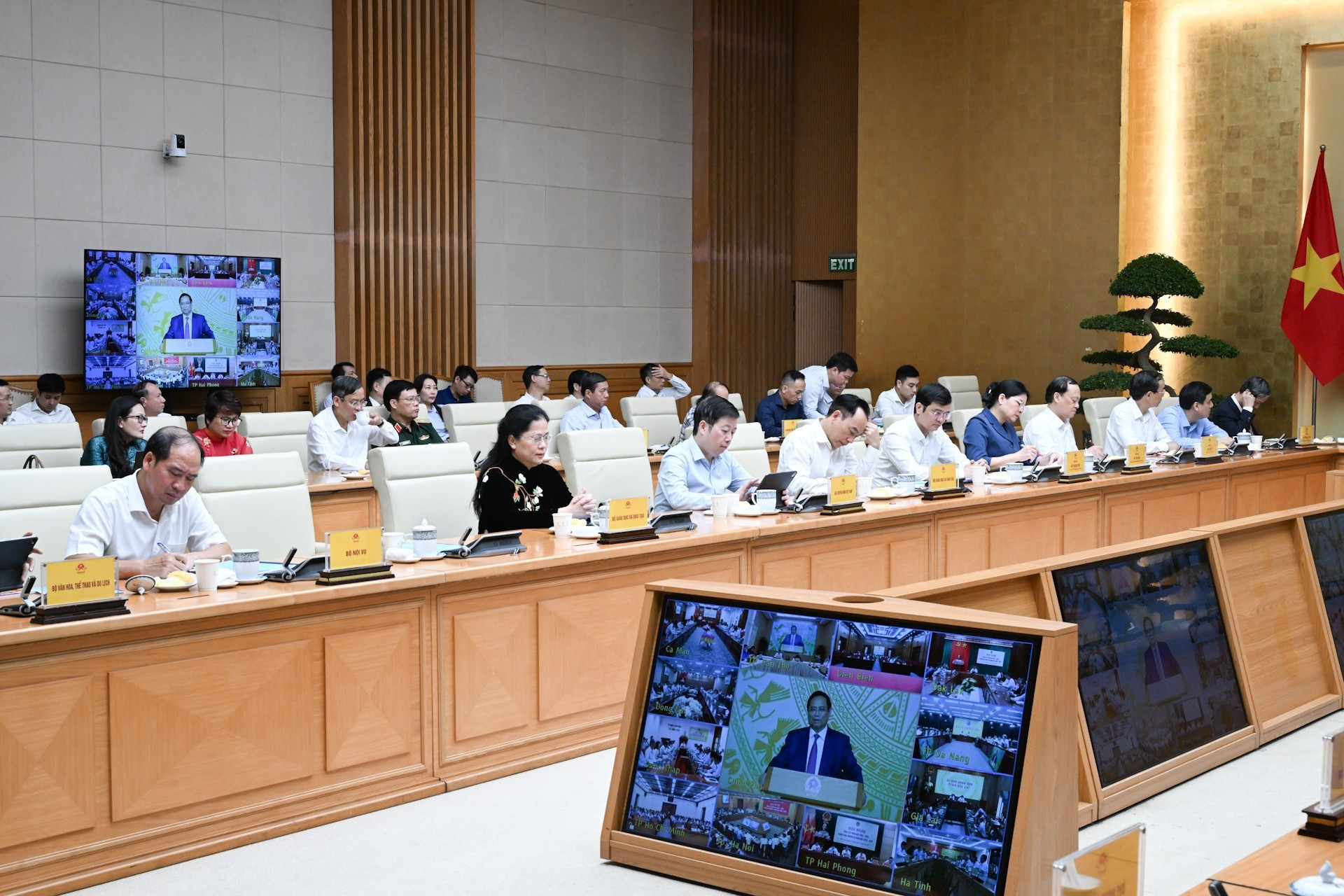 Delegados al simposio.