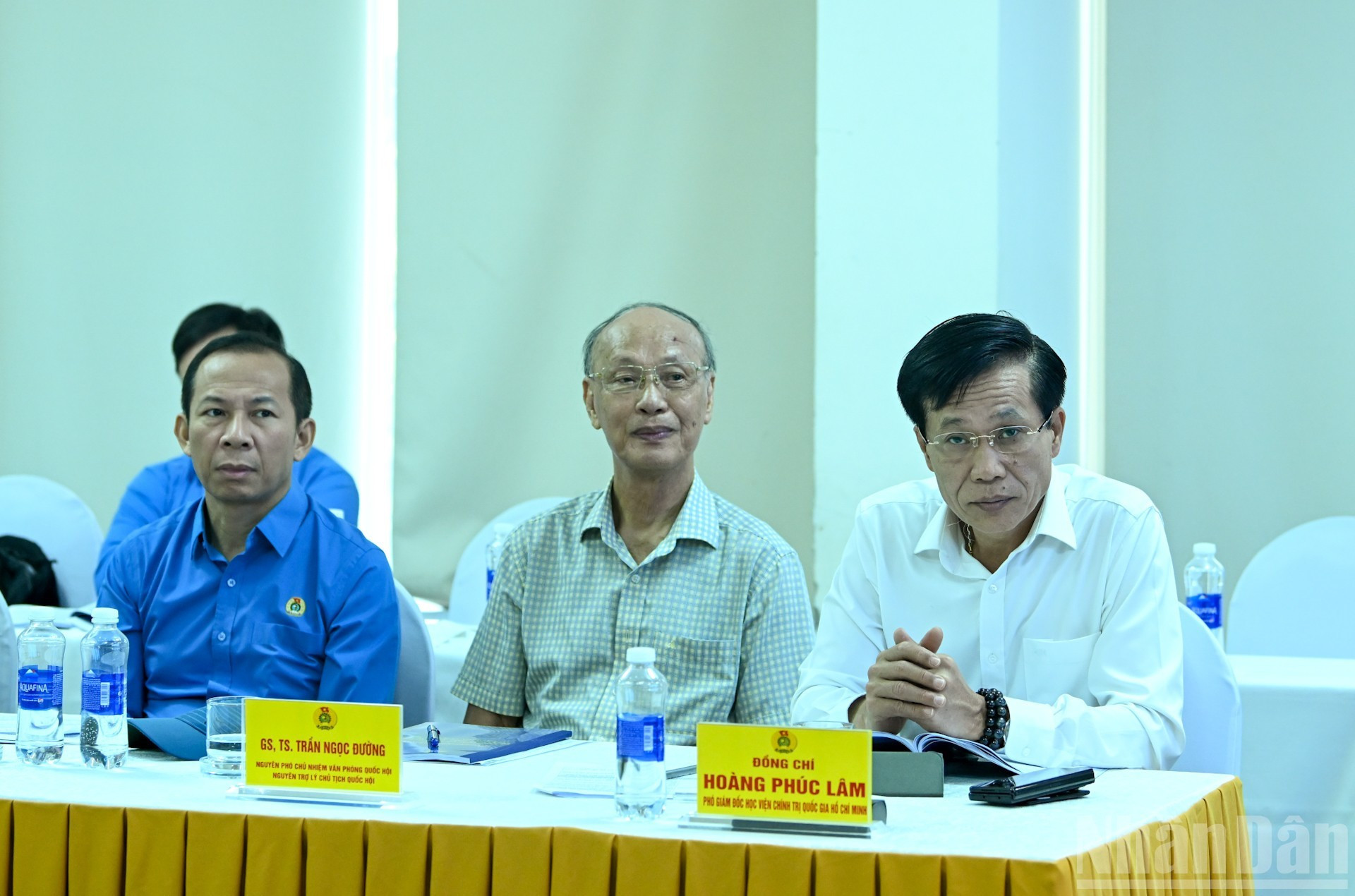 Delegados al seminario.