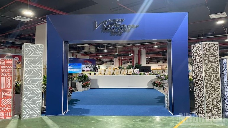 La zona dedicada al concurso “Happy Vietnam”.