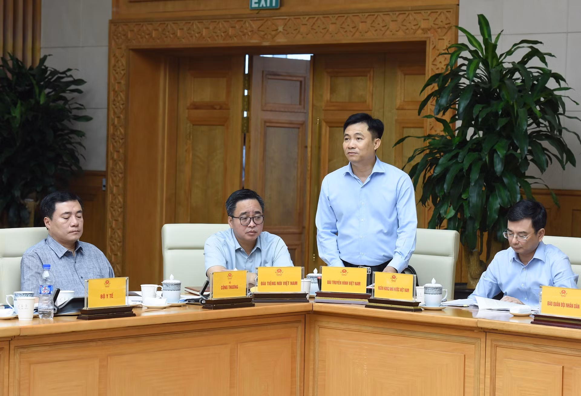 El director general adjunto de la Televisión Nacional de Vietnam, Do Thanh Hai.
