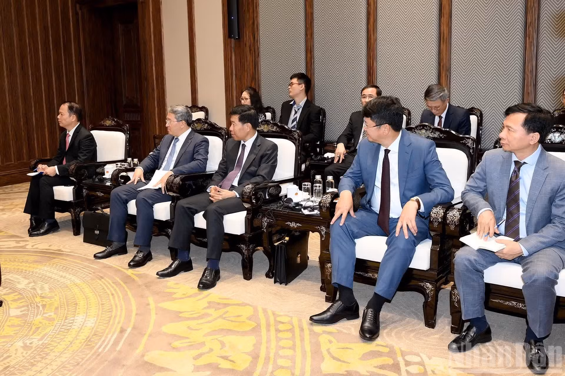 Delegados a la reunión.