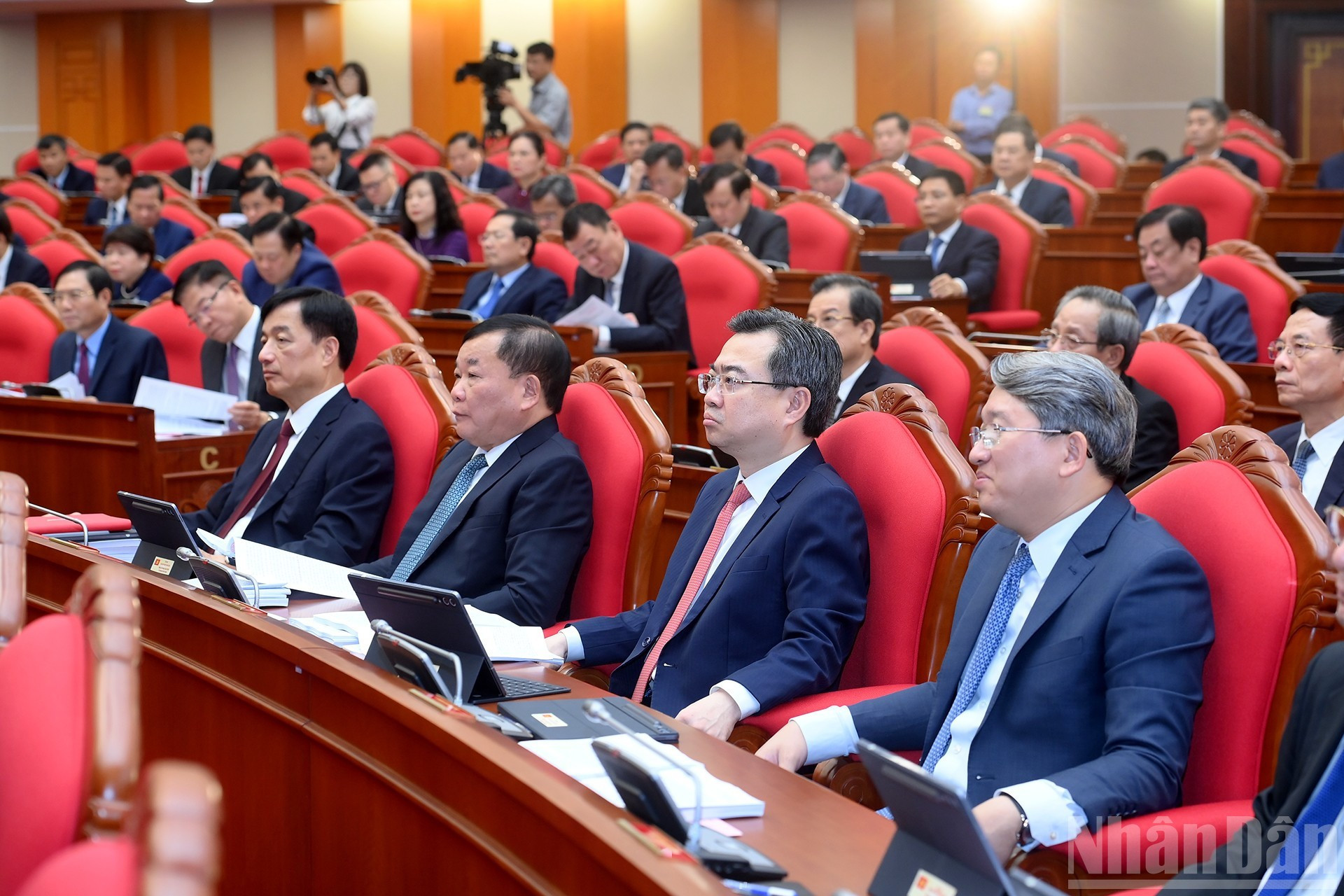 Delegados al decimotercer pleno del Comité Central del PCV del XIII mandato.