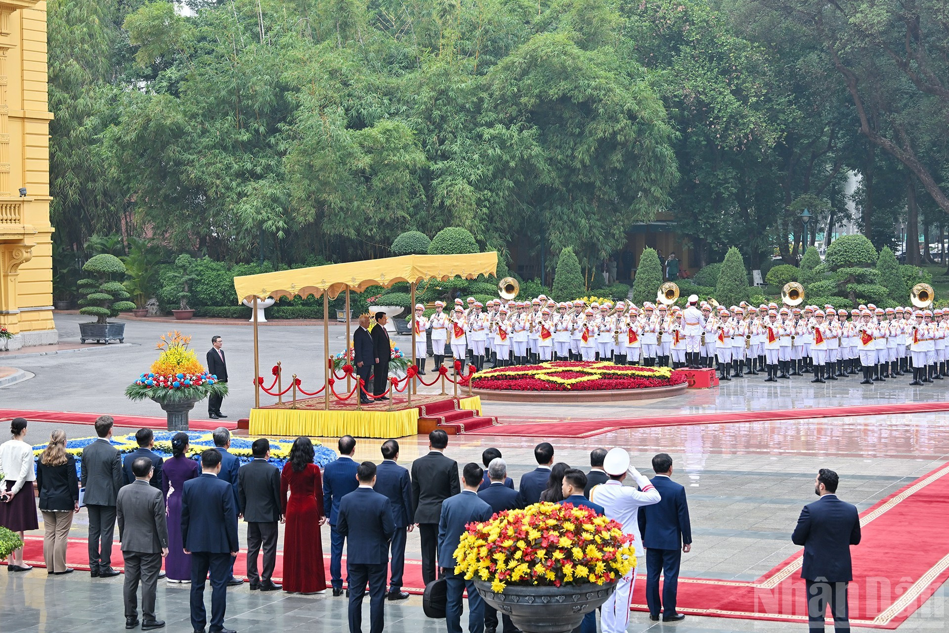 Vista de la ceremonia.