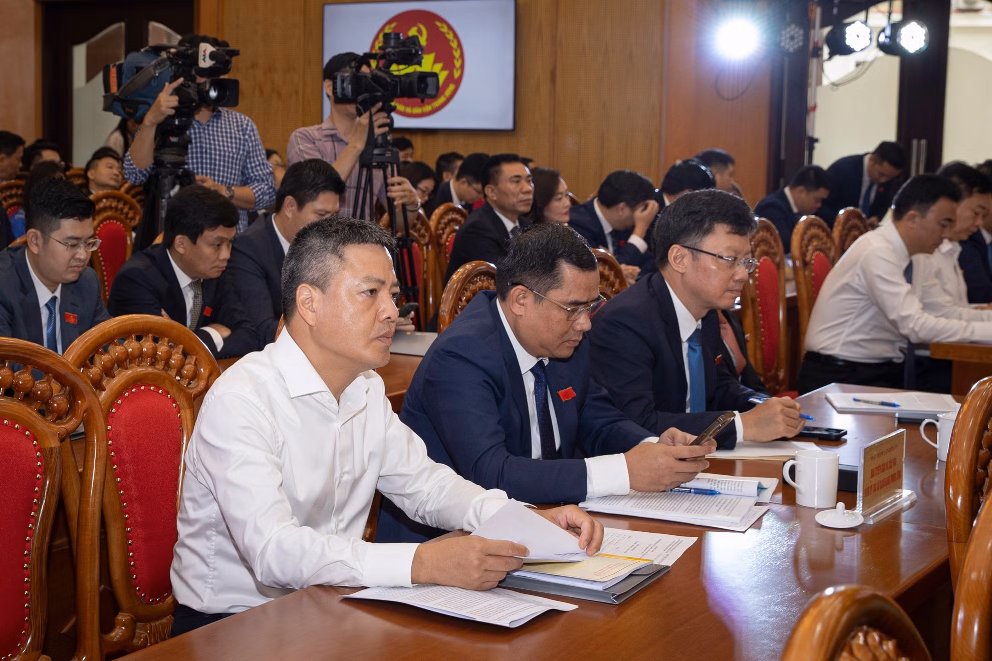 Delegados al Congreso.