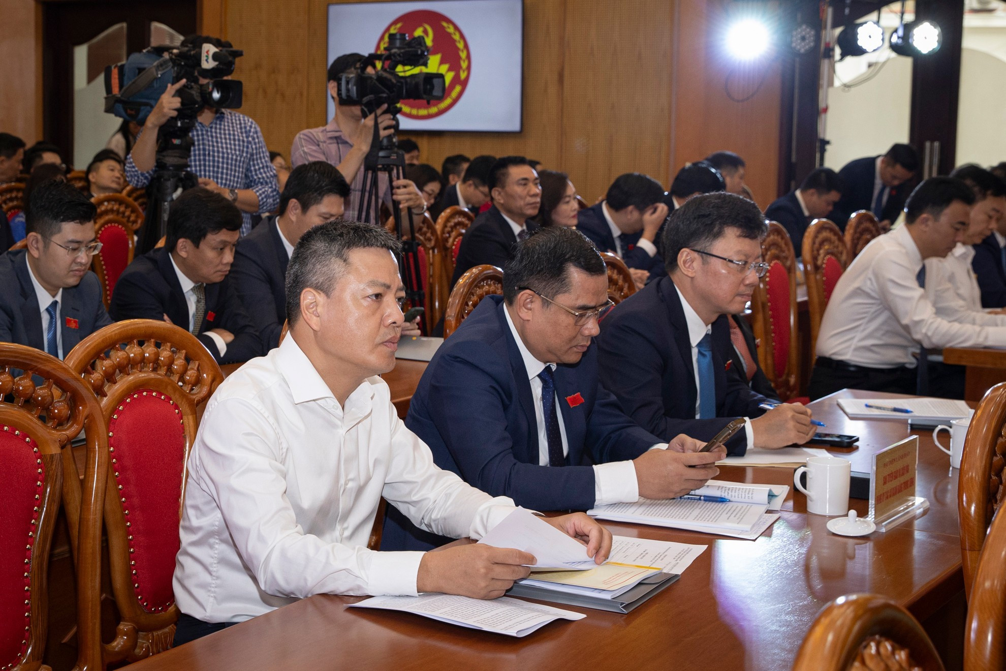 Delegados al Congreso.