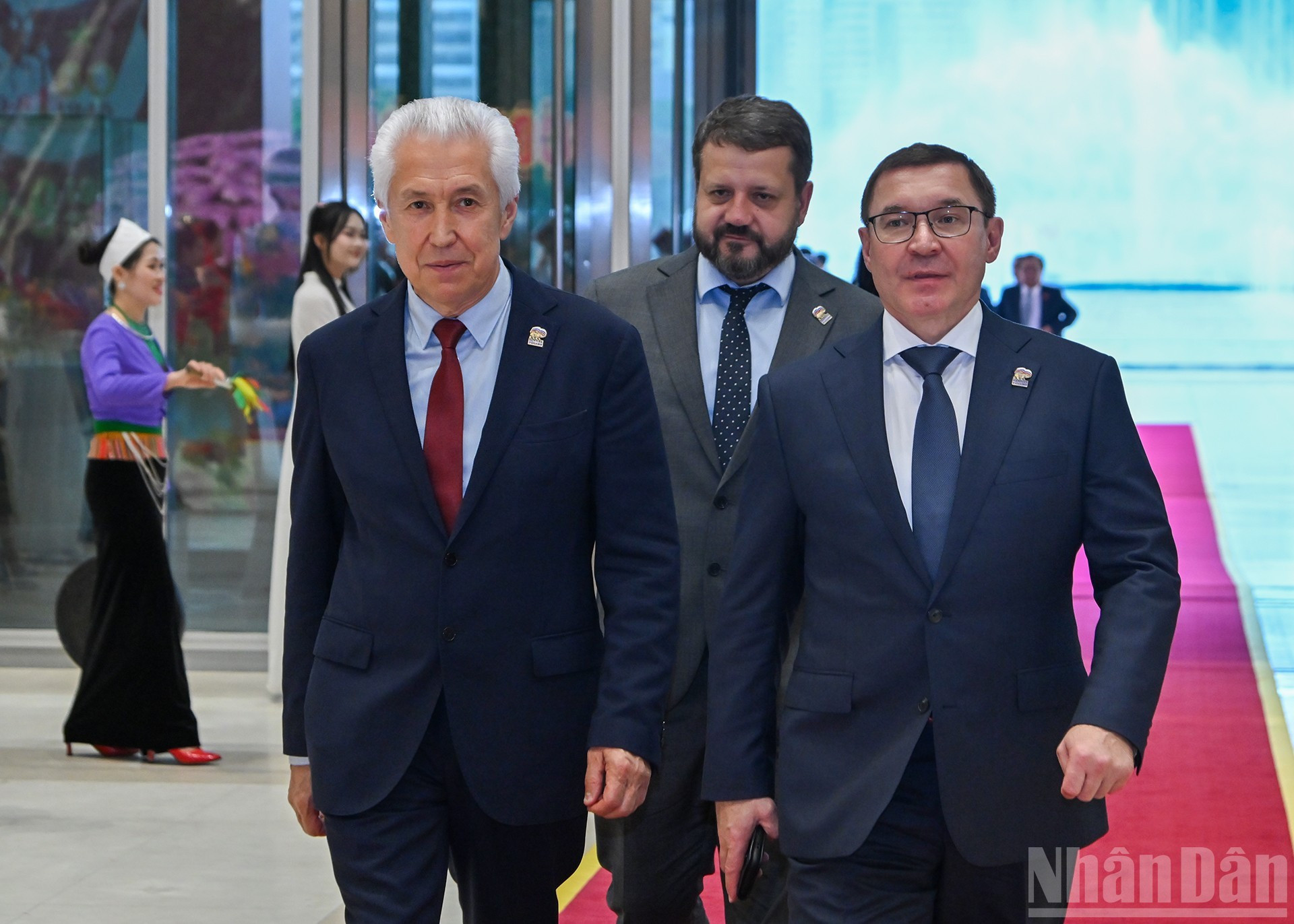 Invitados internacionales al evento.