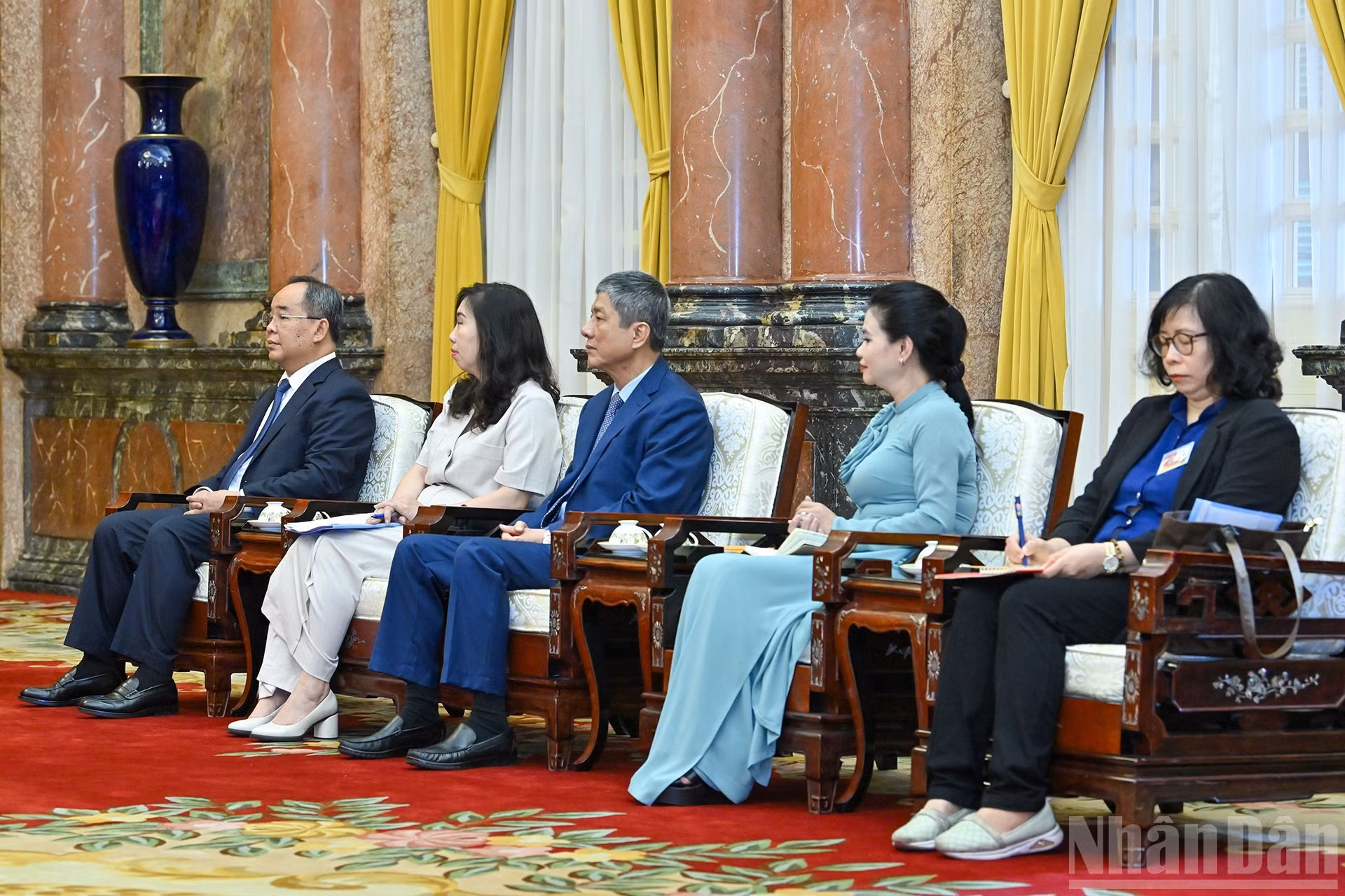 Representantes de Vietnam.