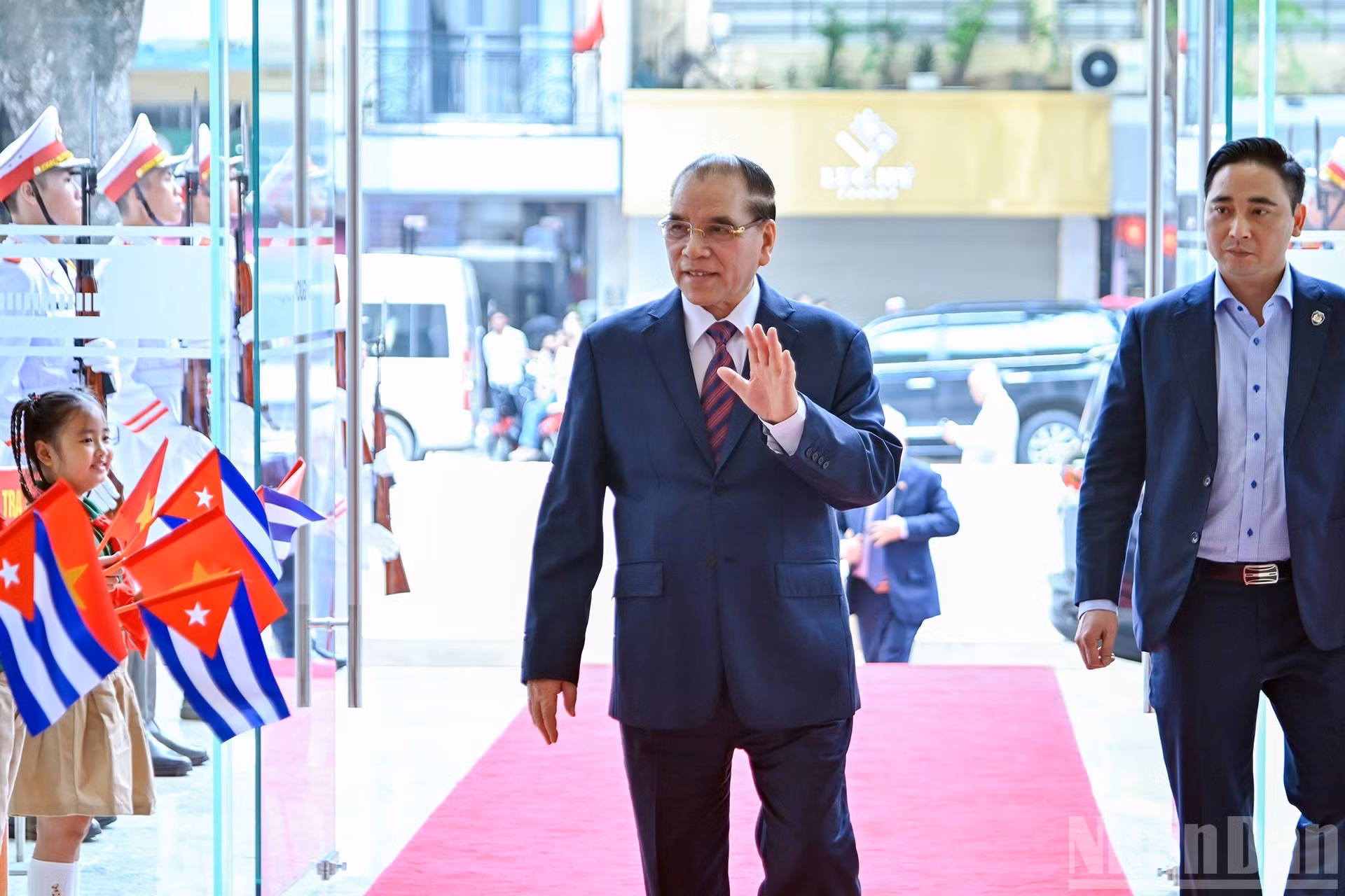 El exsecretario general del Partido Comunista de Vietnam Nong Duc Manh.