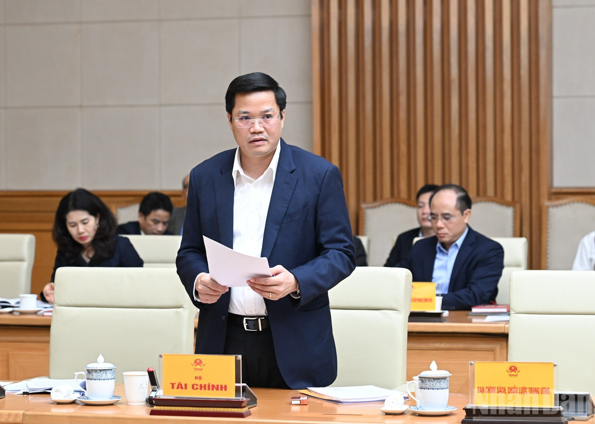 El viceministro de Finanzas Nguyen Duc Tam.