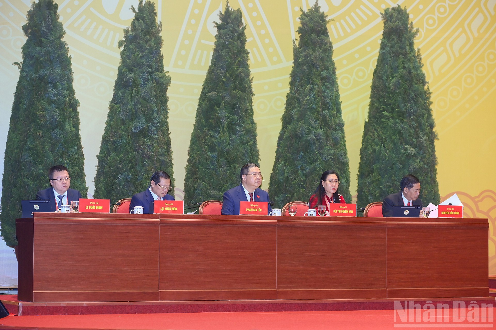 La Secretaría del XIV Congreso Nacional del Partido.