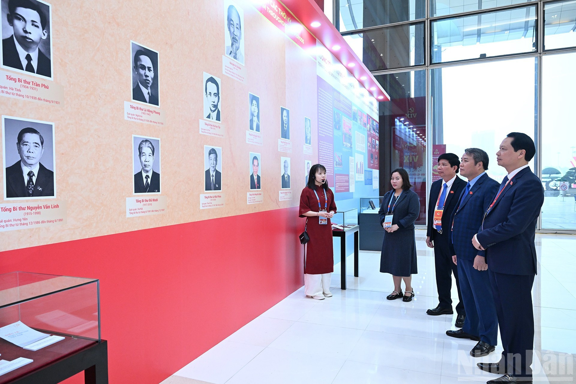 Vista del vestíbulo del Centro Nacional de Convenciones.