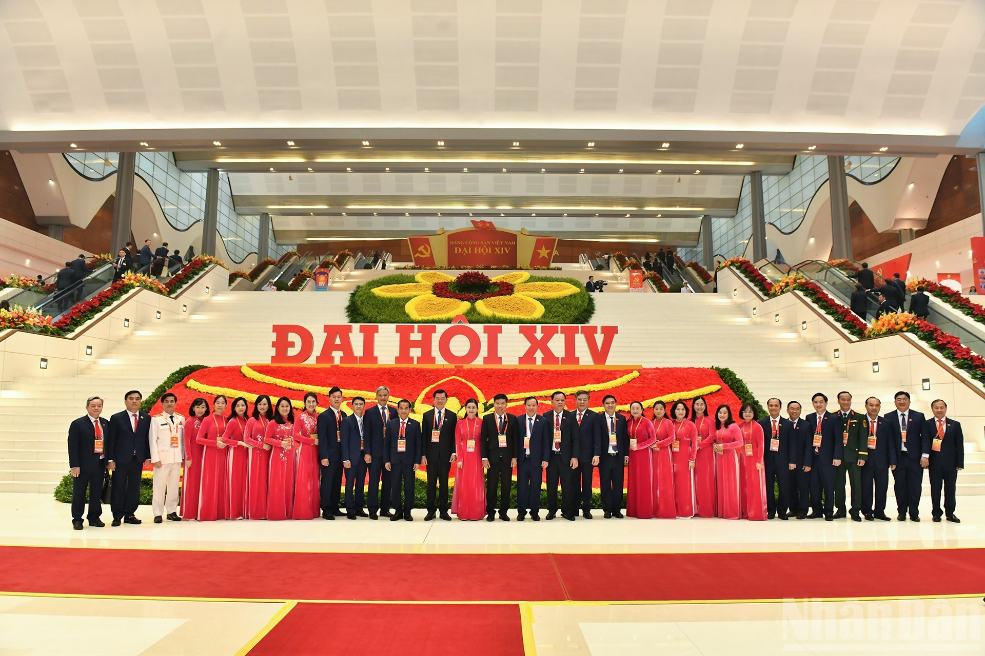 Delegados a la sesión.