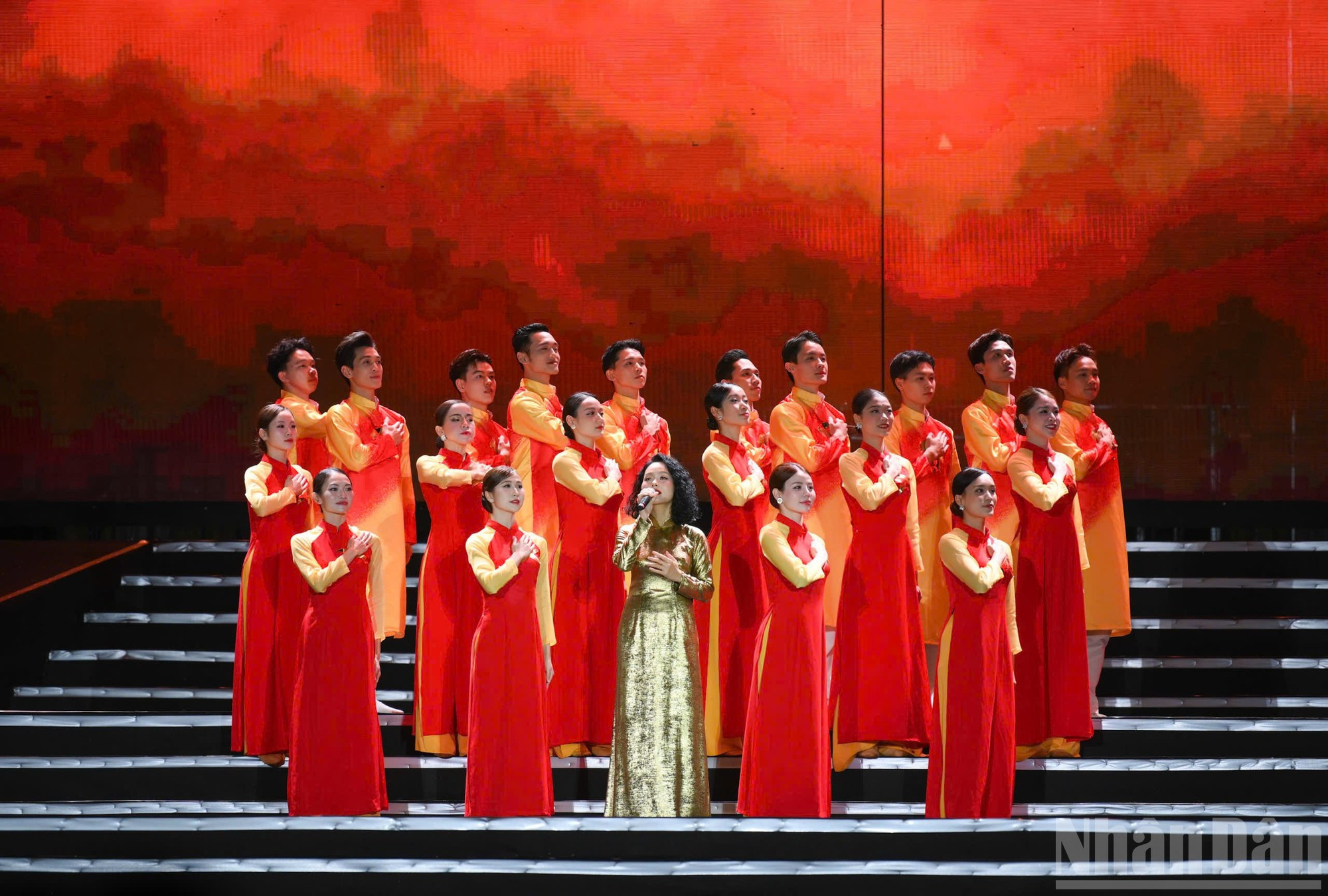 La cantante Hoang Quyen.