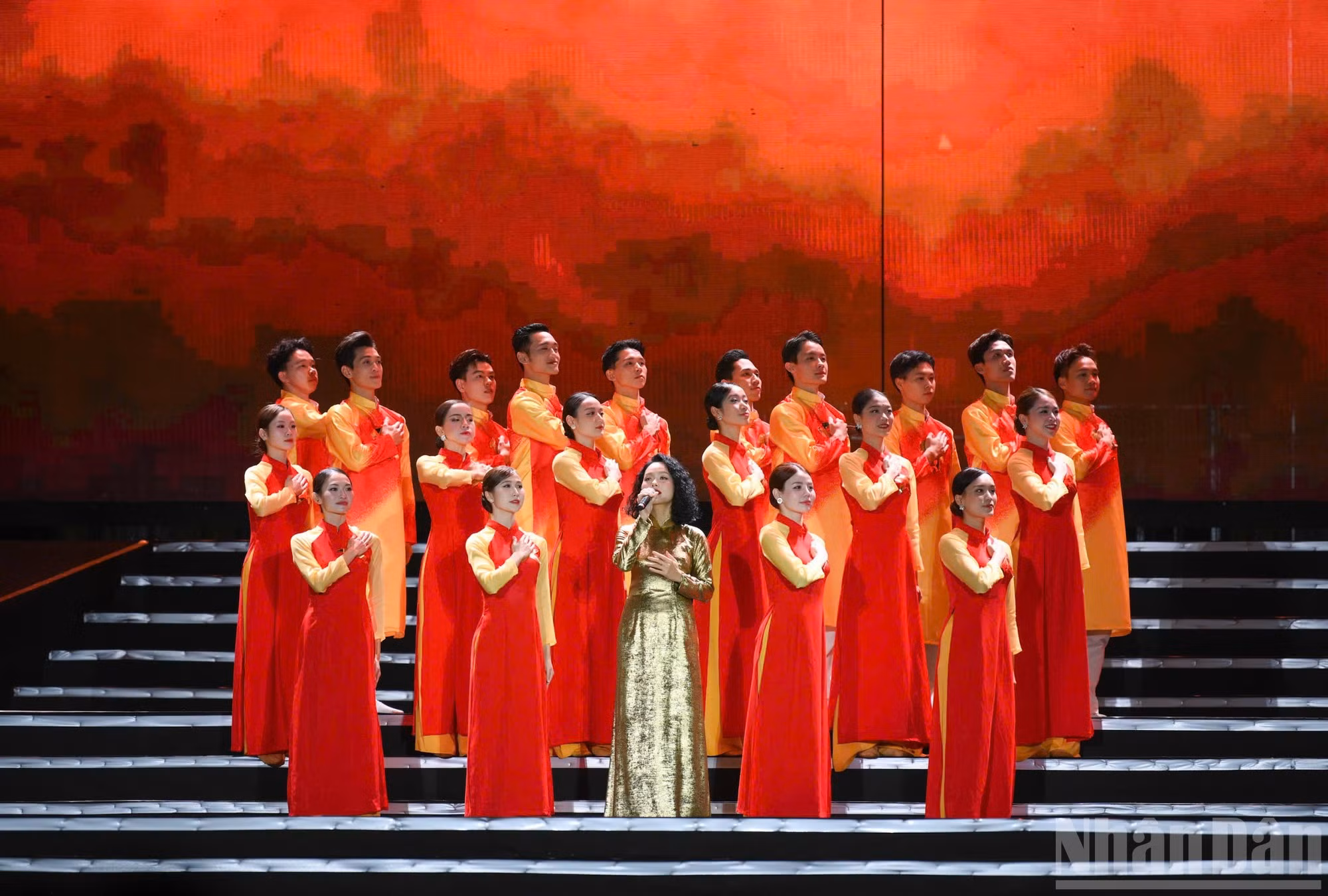 La cantante Hoang Quyen.
