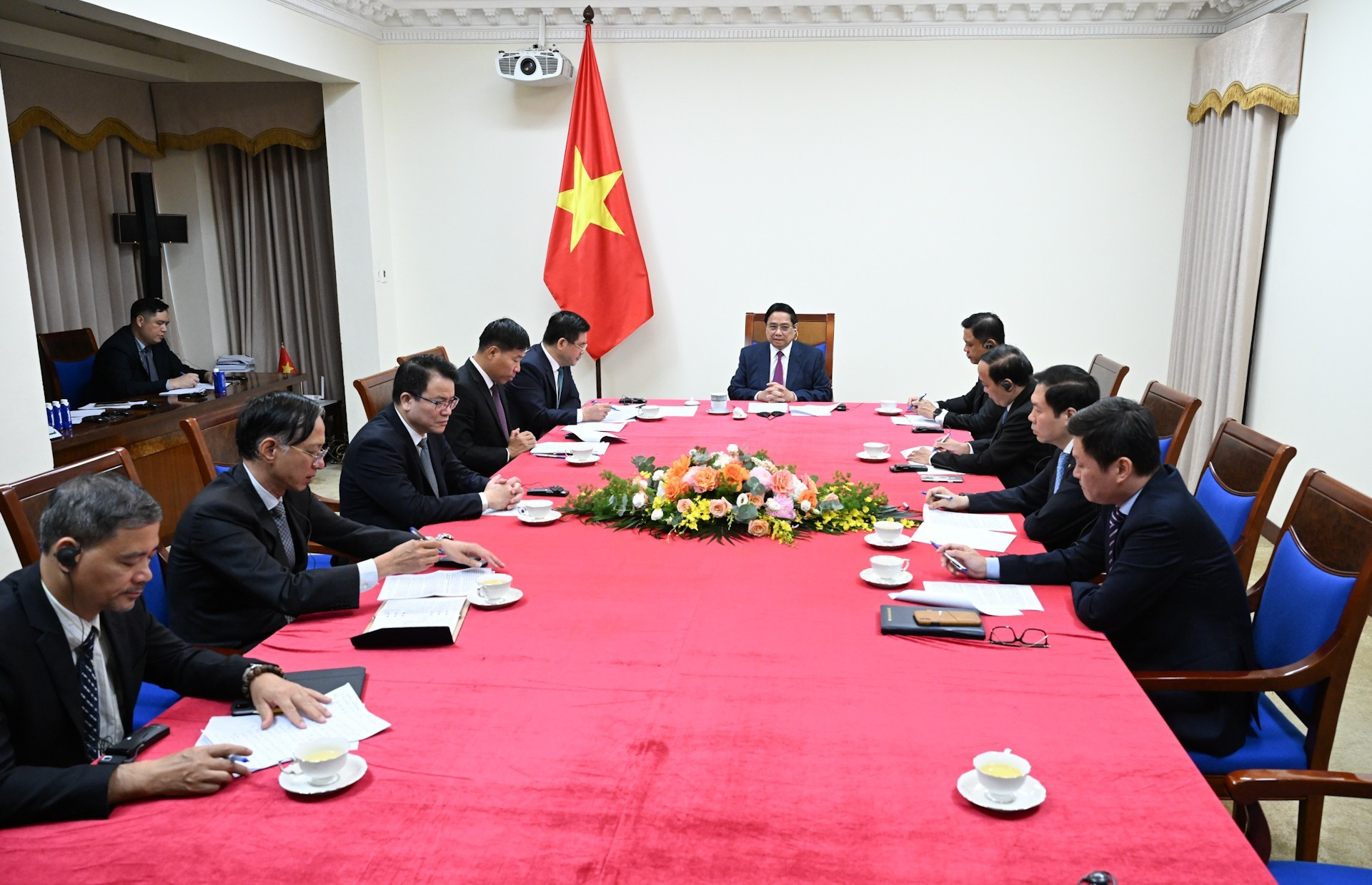 Panorama de la actividad en Hanói.