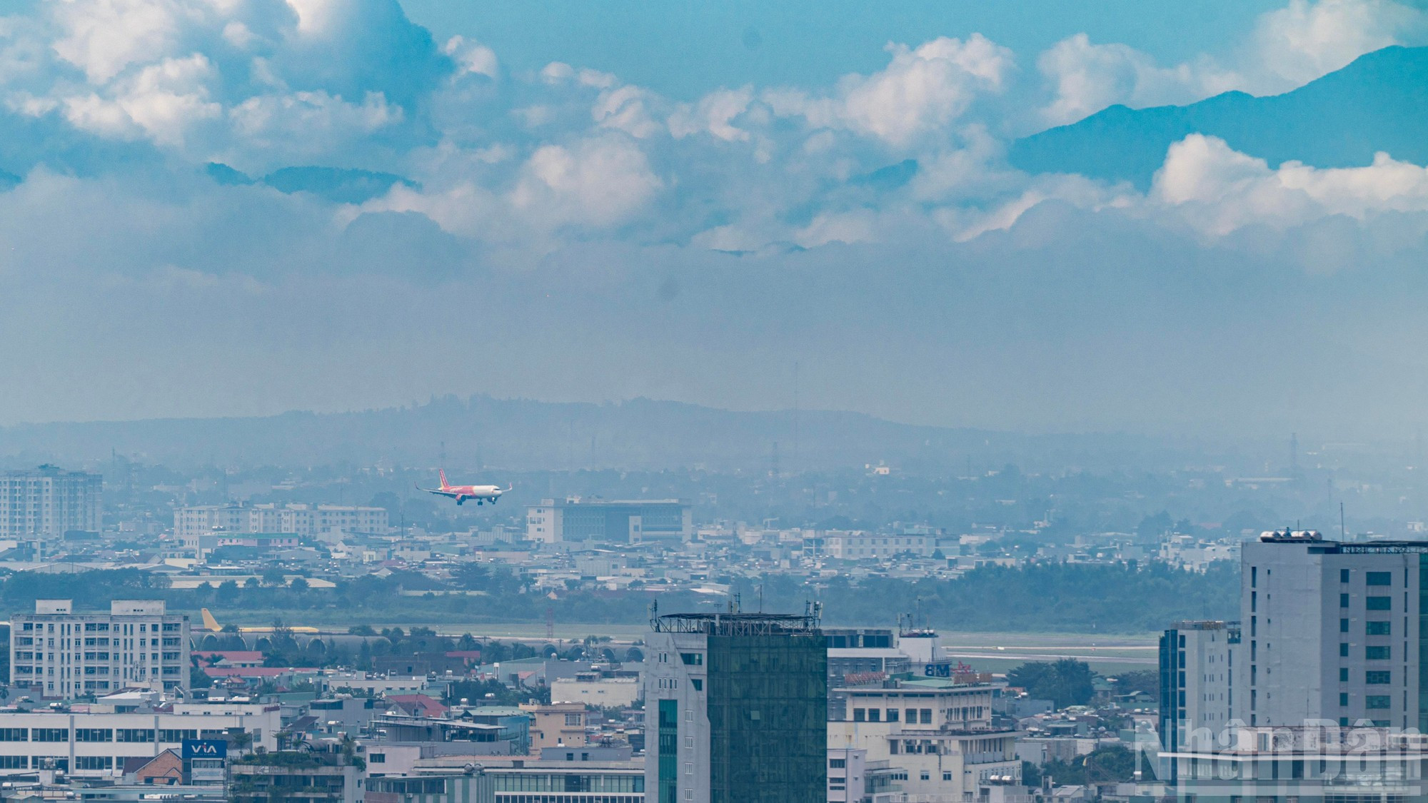 Un avión con destino al Aeropuerto Internacional de Da Nang.